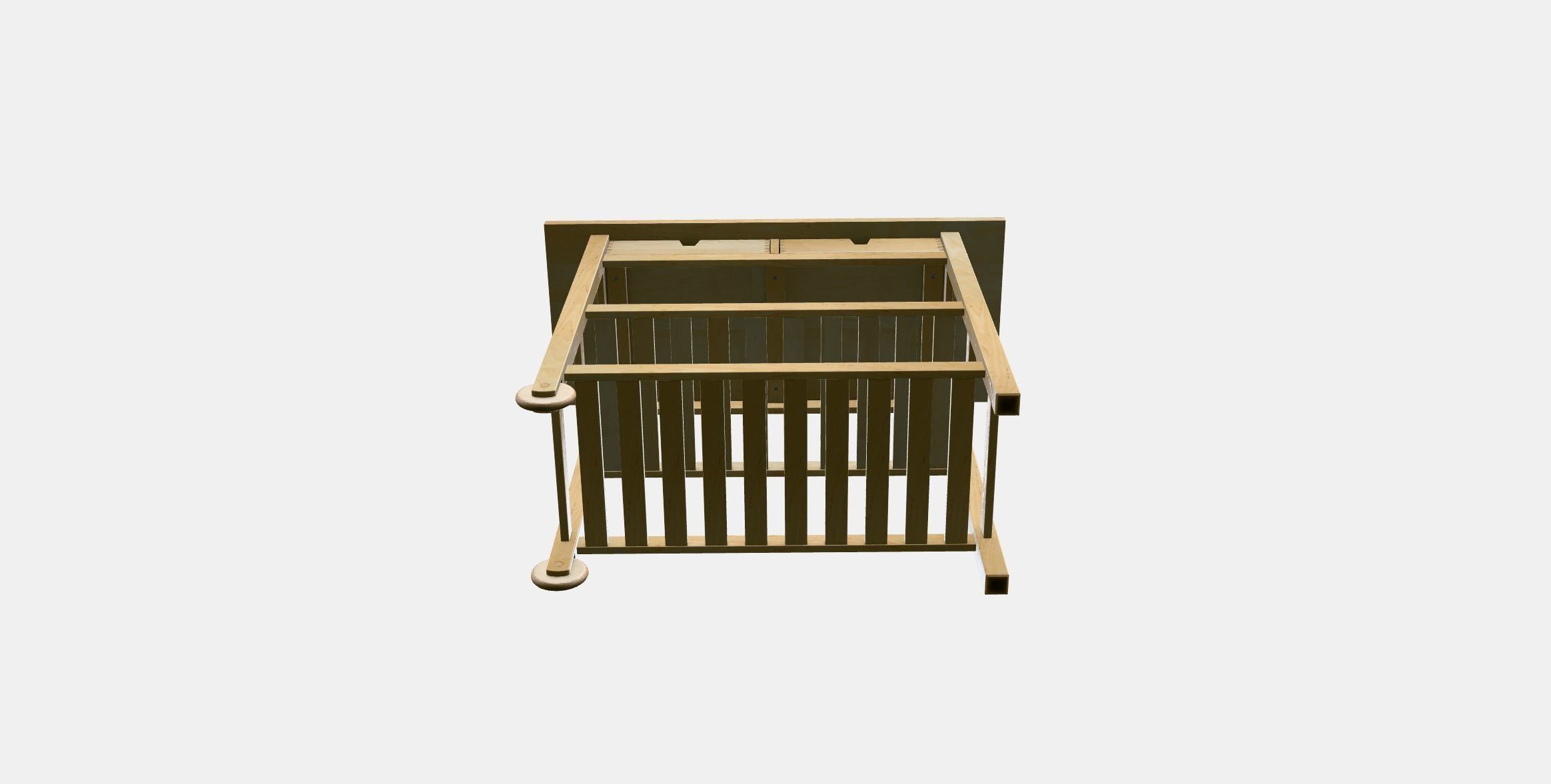 FORHOJA Carrello Low-poly 3D model_6