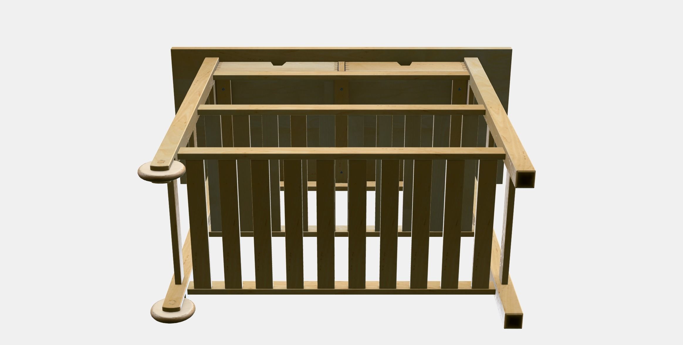 FORHOJA Carrello Low-poly 3D model_7