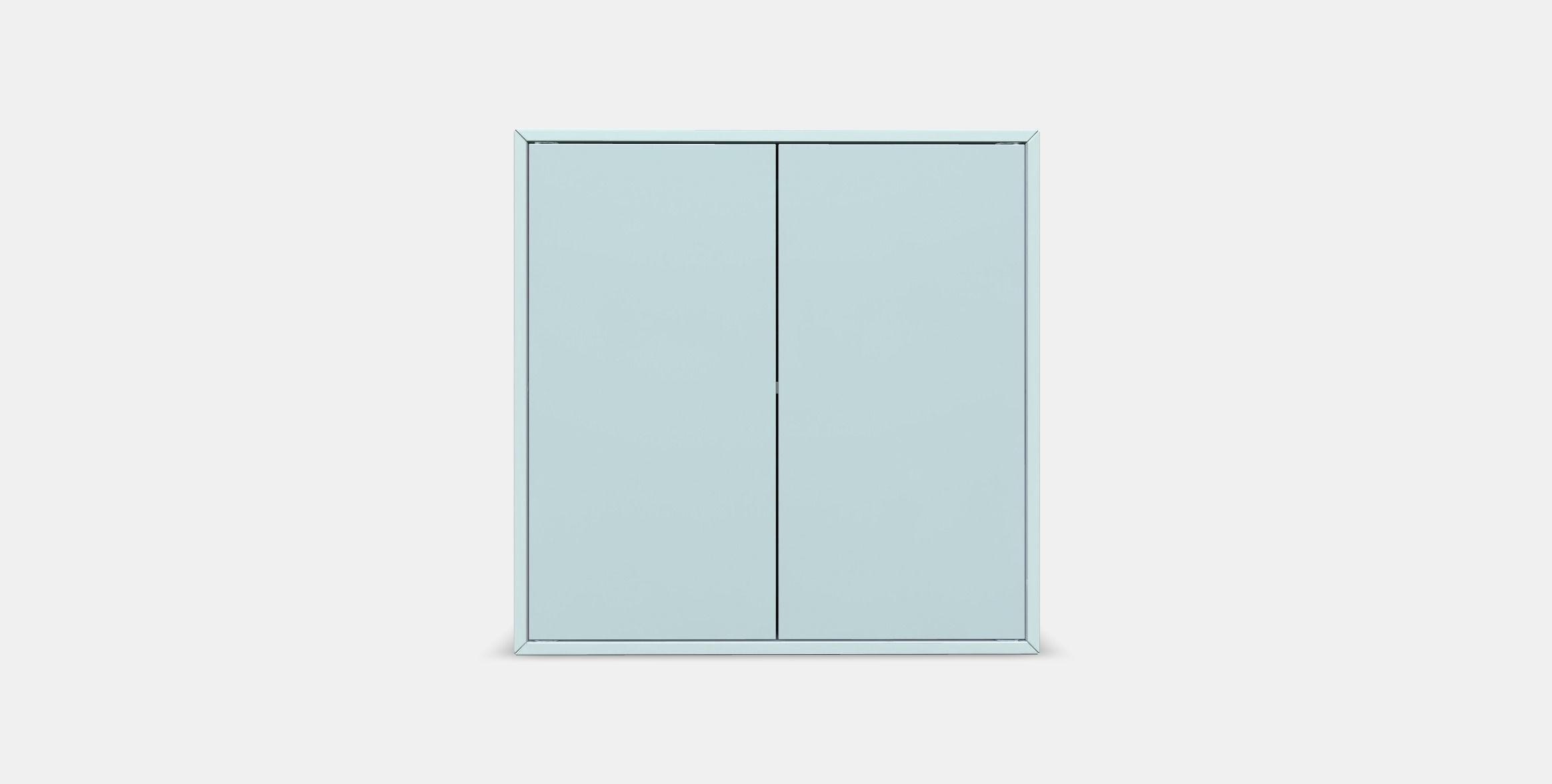 EKET Cabinet with 2 doors and 1 shelf Low-poly 3D model_10