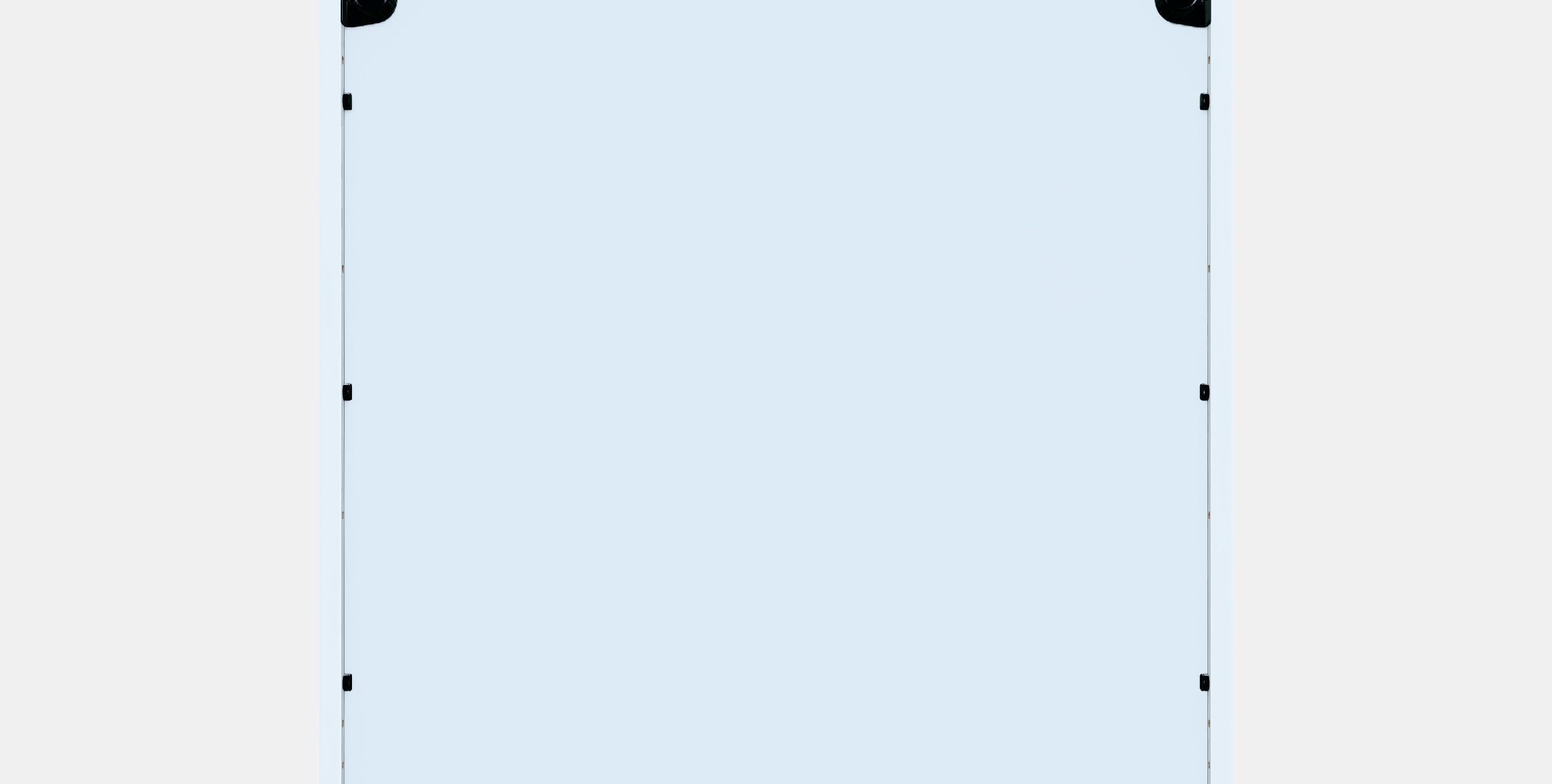 EKET Cabinet with 2 doors and 1 shelf Low-poly 3D model_15