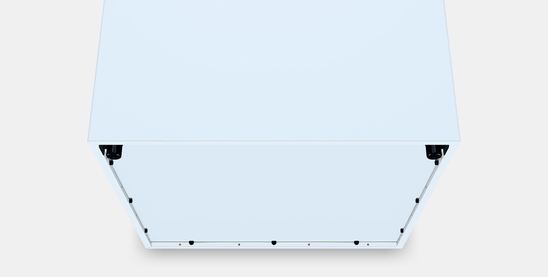 EKET Cabinet with 2 doors and 1 shelf Low-poly 3D model_5