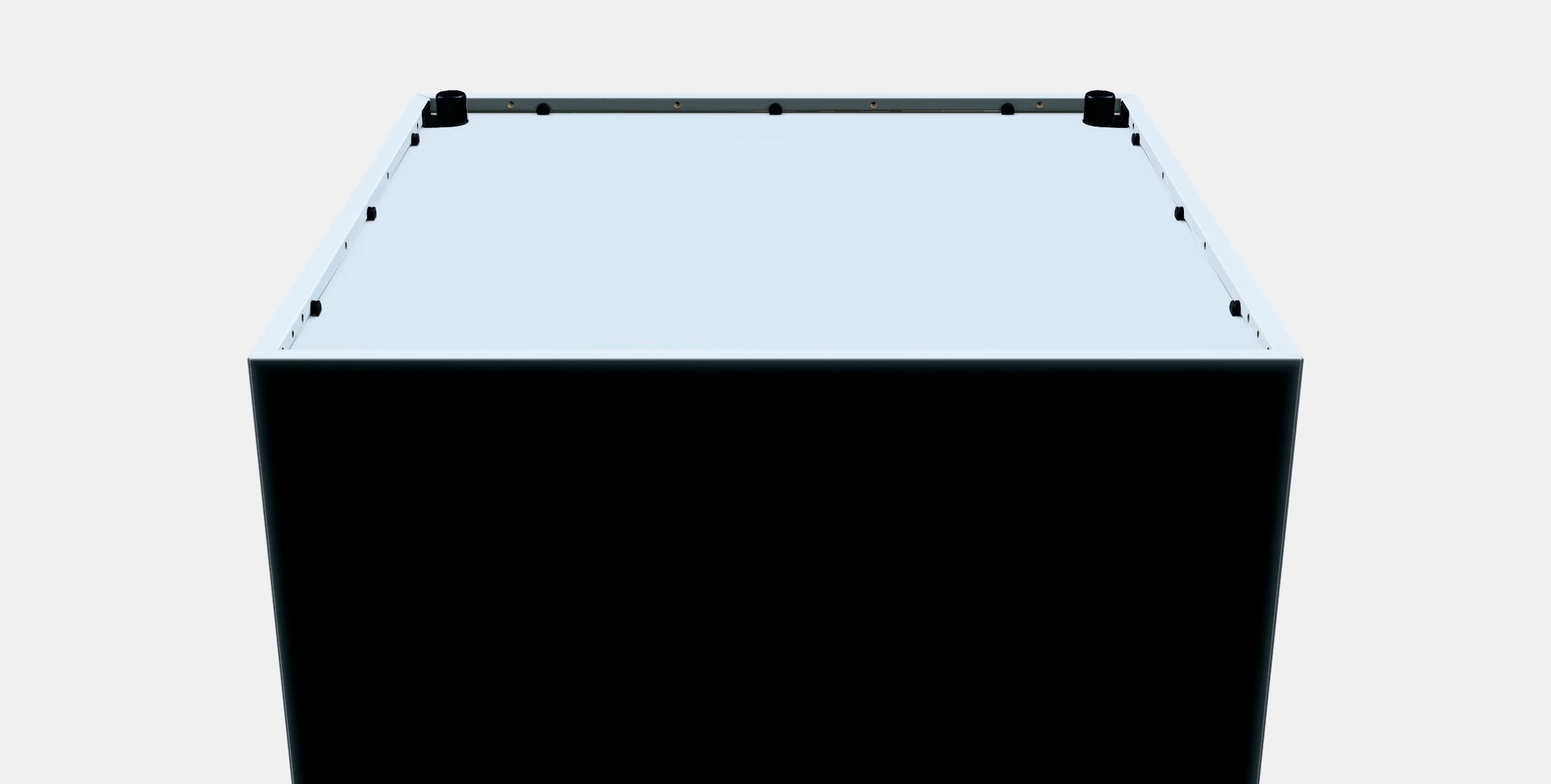 EKET Cabinet with 2 doors and 1 shelf Low-poly 3D model_8