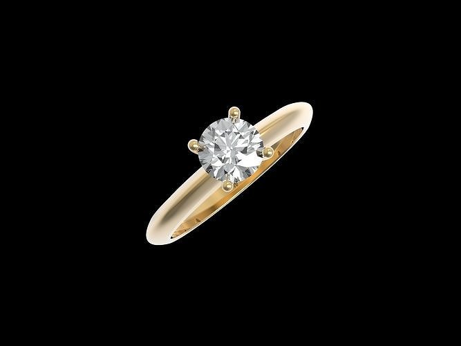Engagement Ring  3D print model