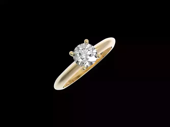 Engagement Ring  3D print model
