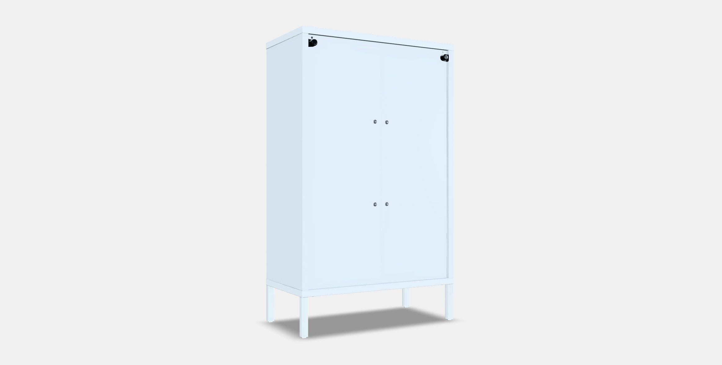 KALKNAS Cabinet with Sliding Doors 1 Low-poly 3D model_16