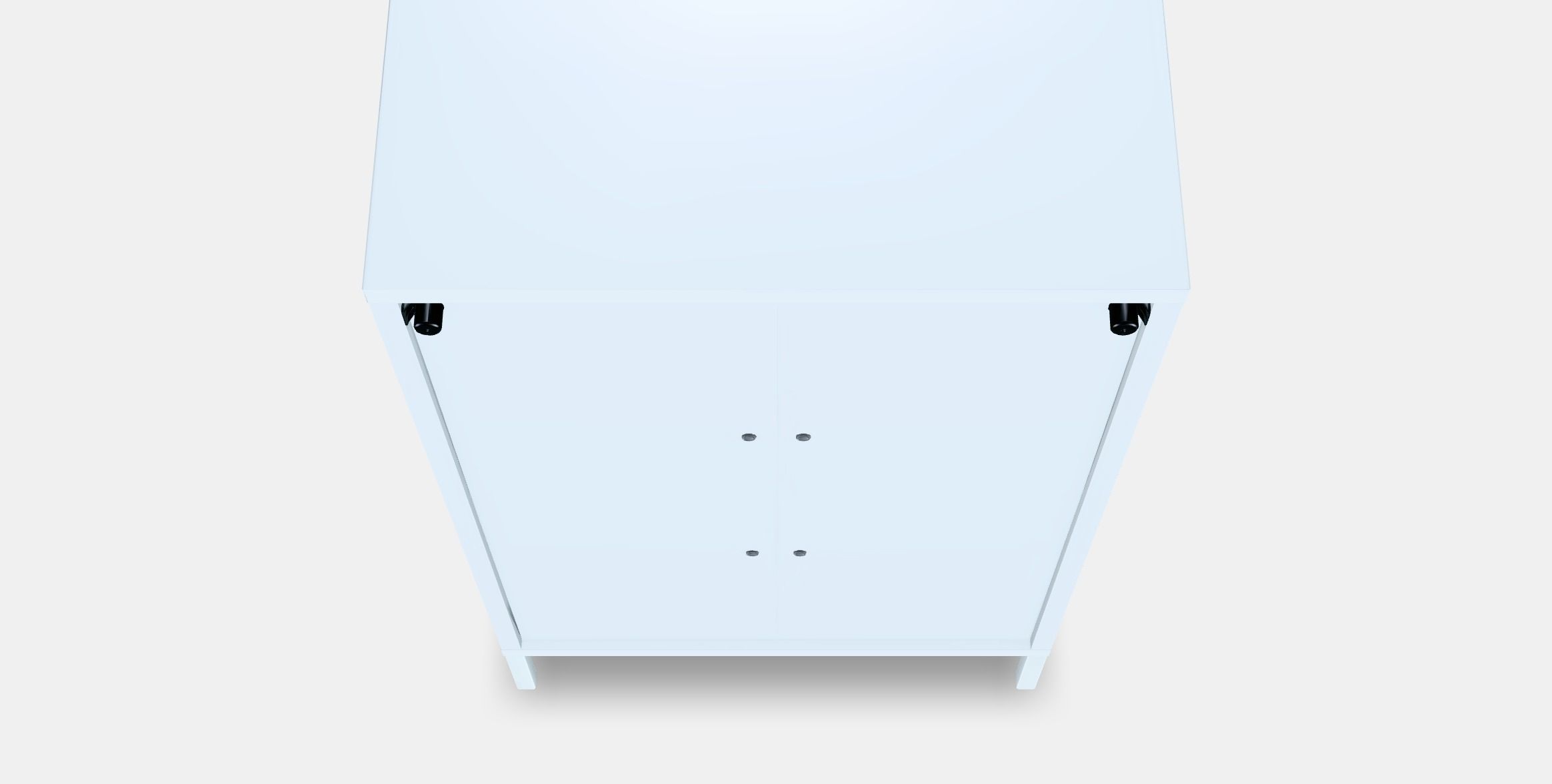 KALKNAS Cabinet with Sliding Doors 1 Low-poly 3D model_4