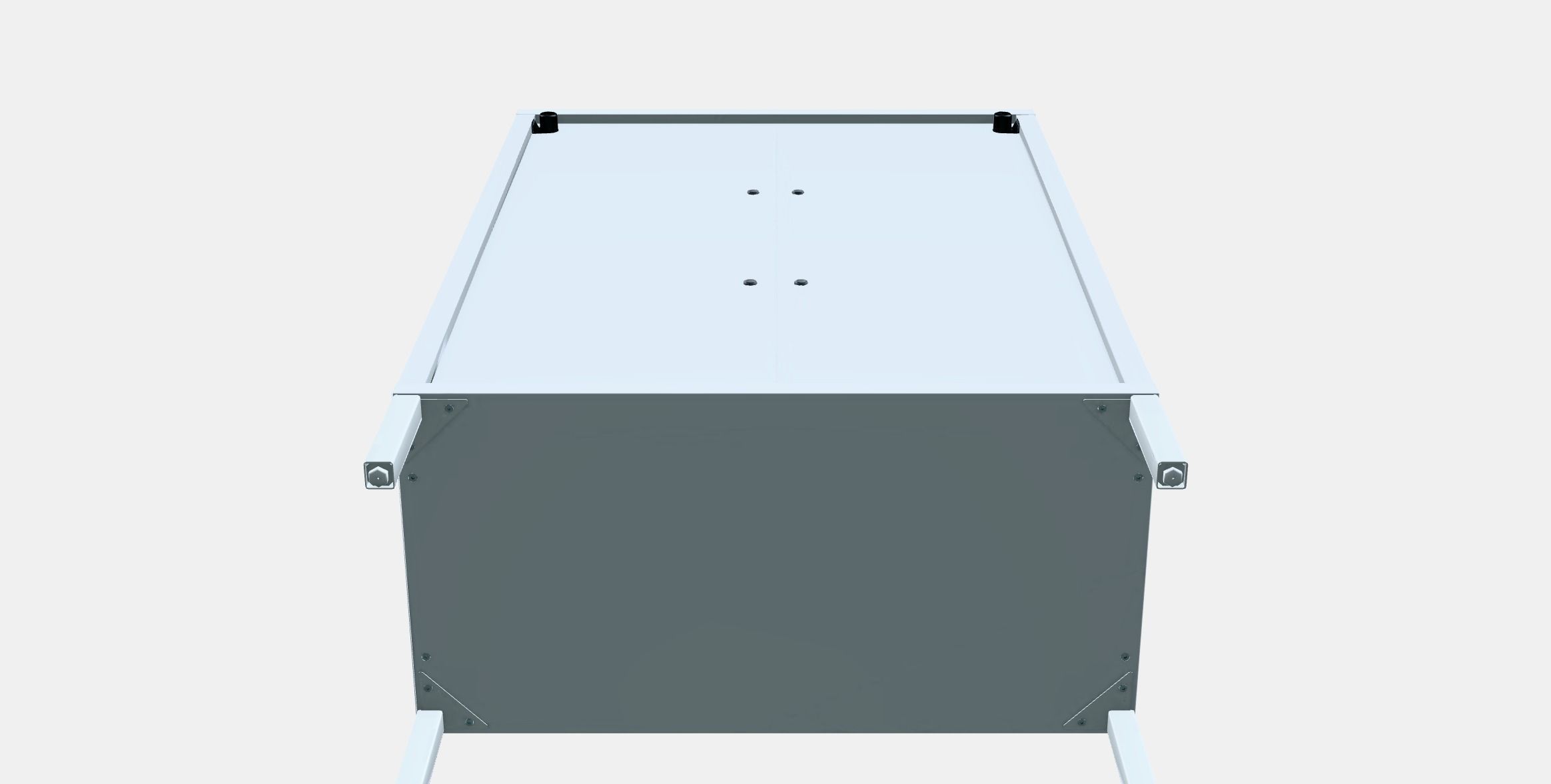 KALKNAS Cabinet with Sliding Doors 1 Low-poly 3D model_8