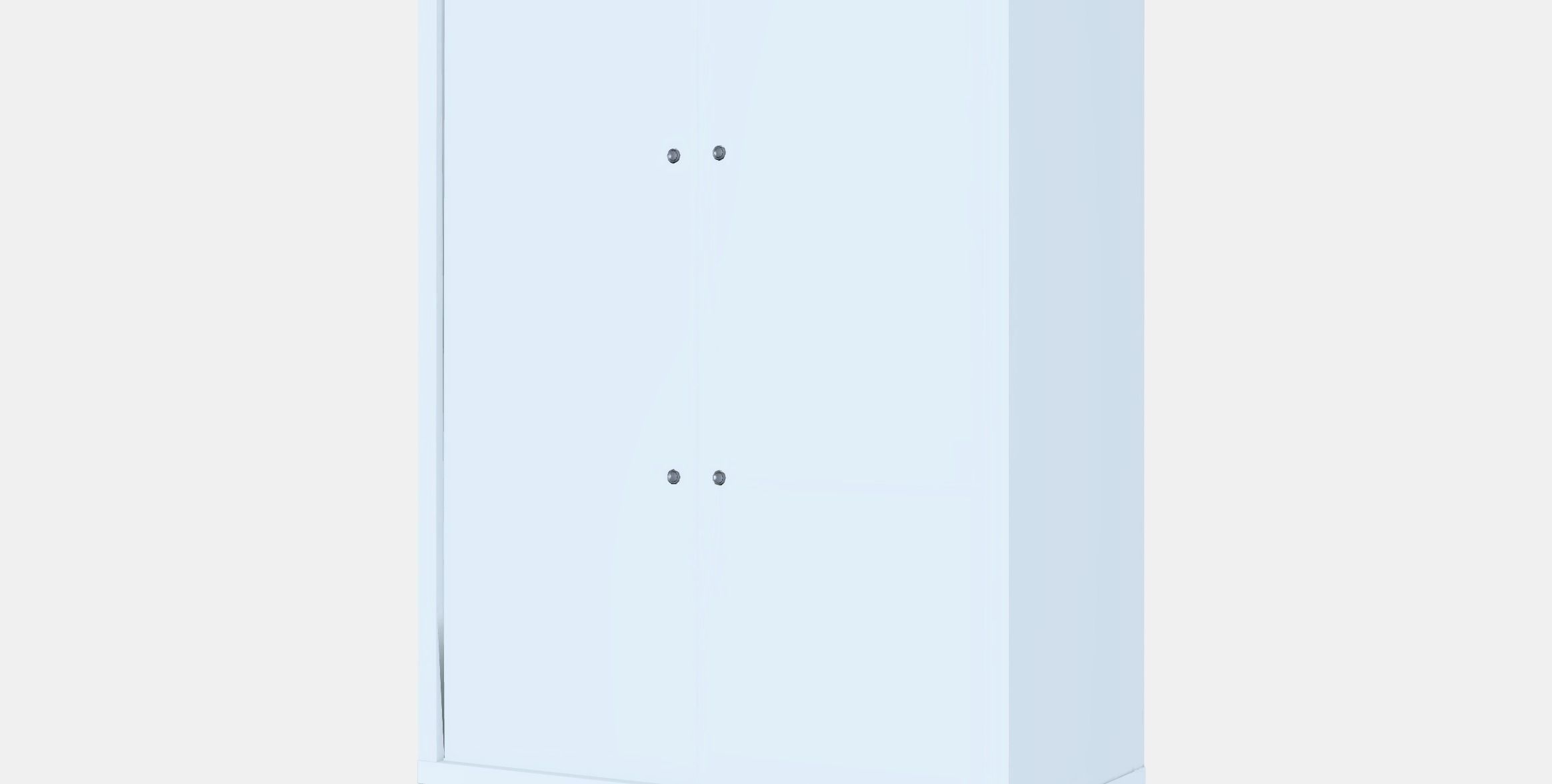 KALKNAS Cabinet with Sliding Doors 1 Low-poly 3D model_6