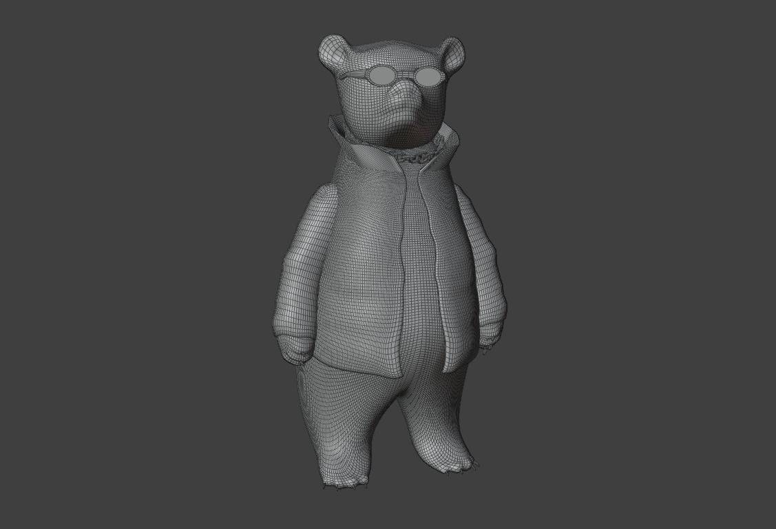 Bear3D 3D model_2
