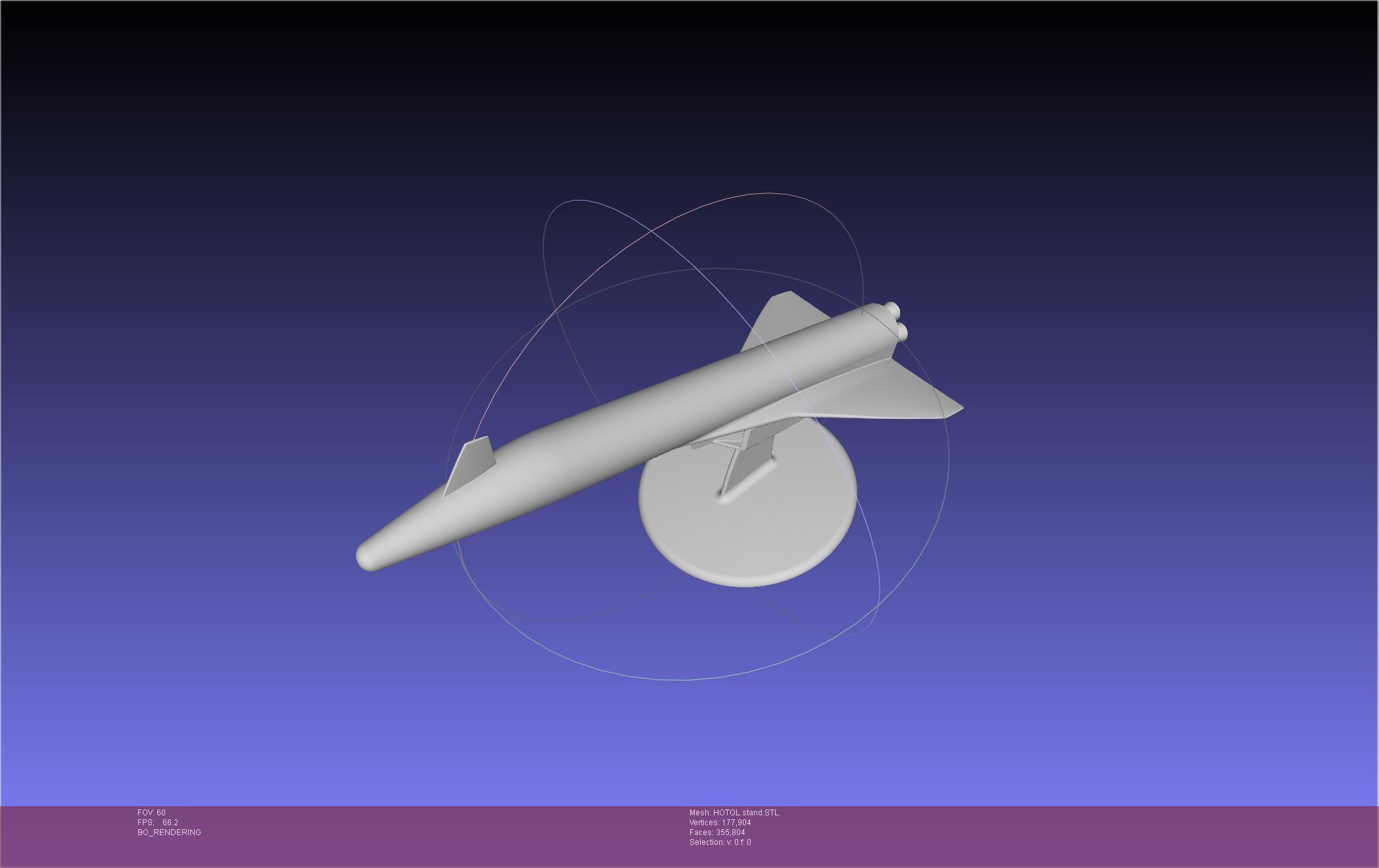 HOTOL Spaceplane Historical Concept 3D print model_46