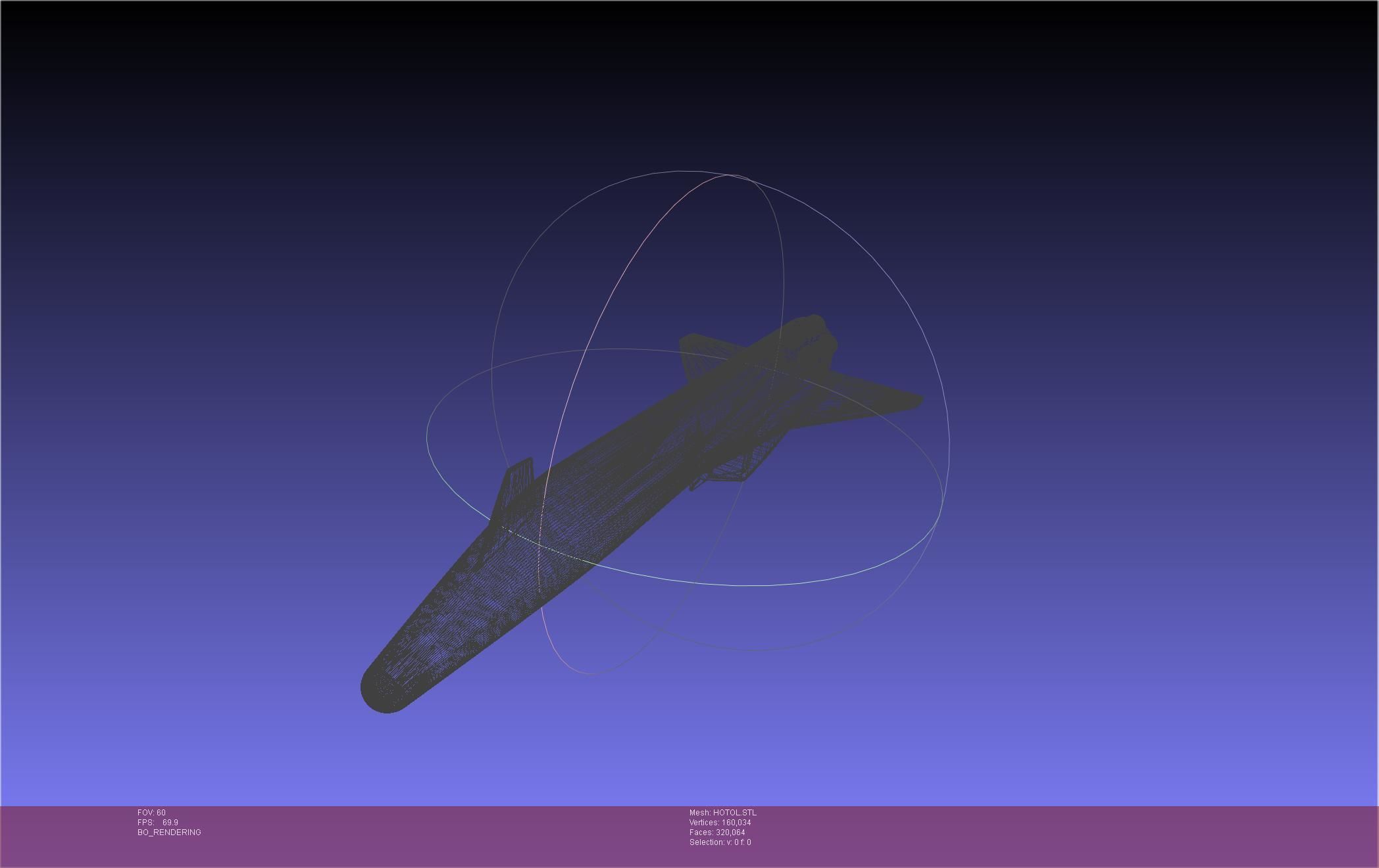 HOTOL Spaceplane Historical Concept 3D print model_43