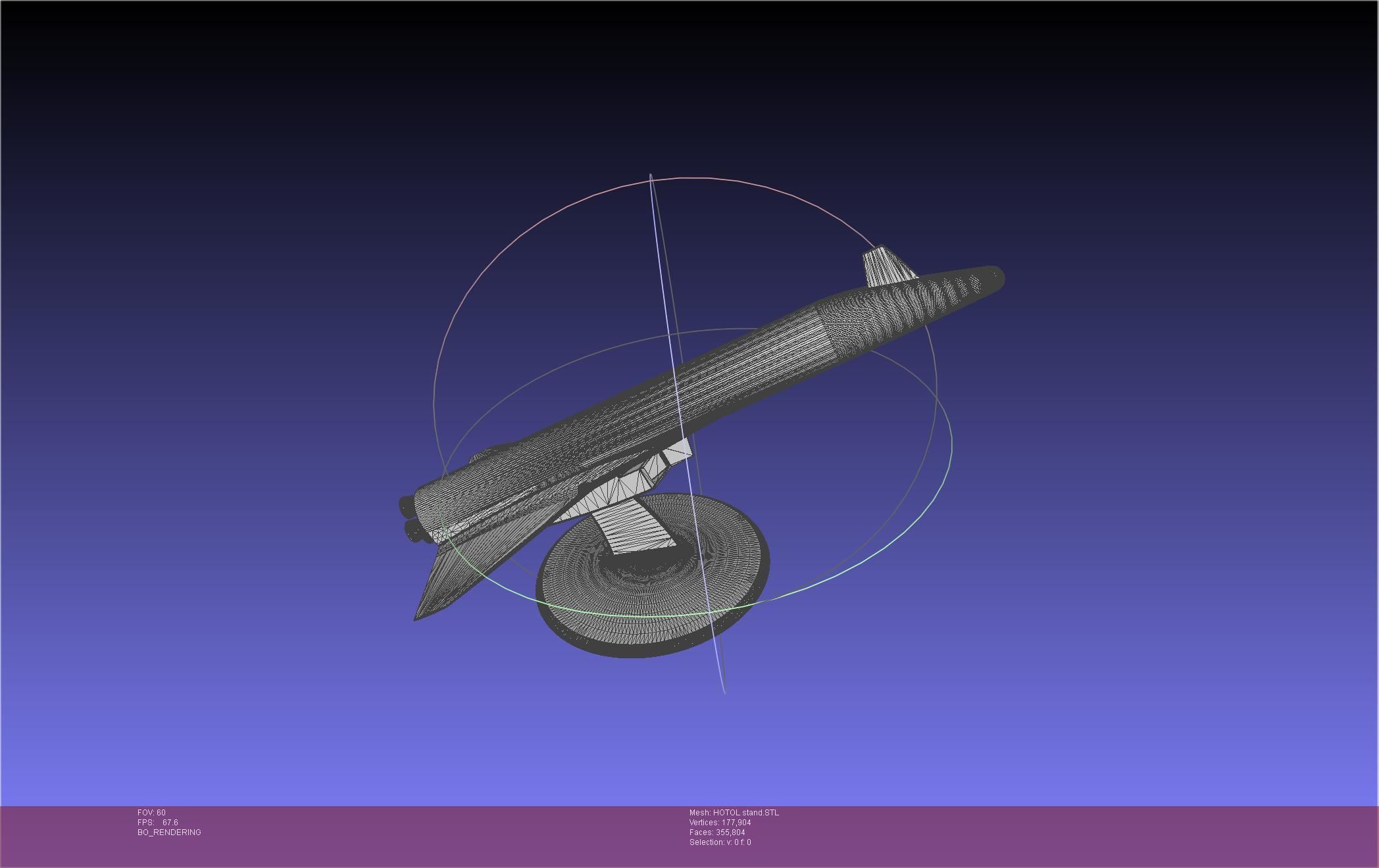 HOTOL Spaceplane Historical Concept 3D print model_53