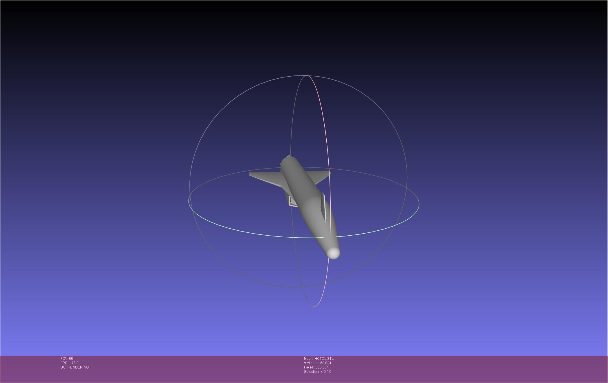 HOTOL Spaceplane Historical Concept 3D print model_3