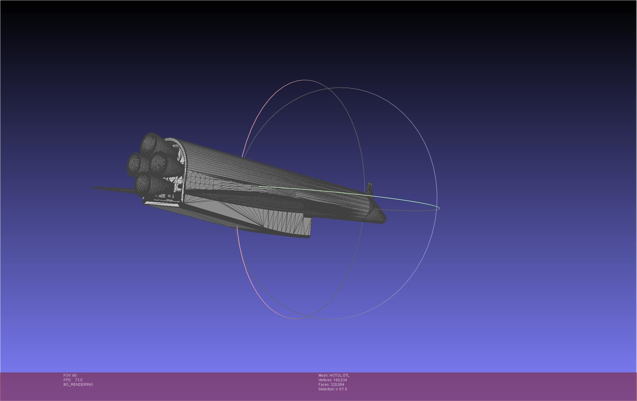 HOTOL Spaceplane Historical Concept 3D print model_38