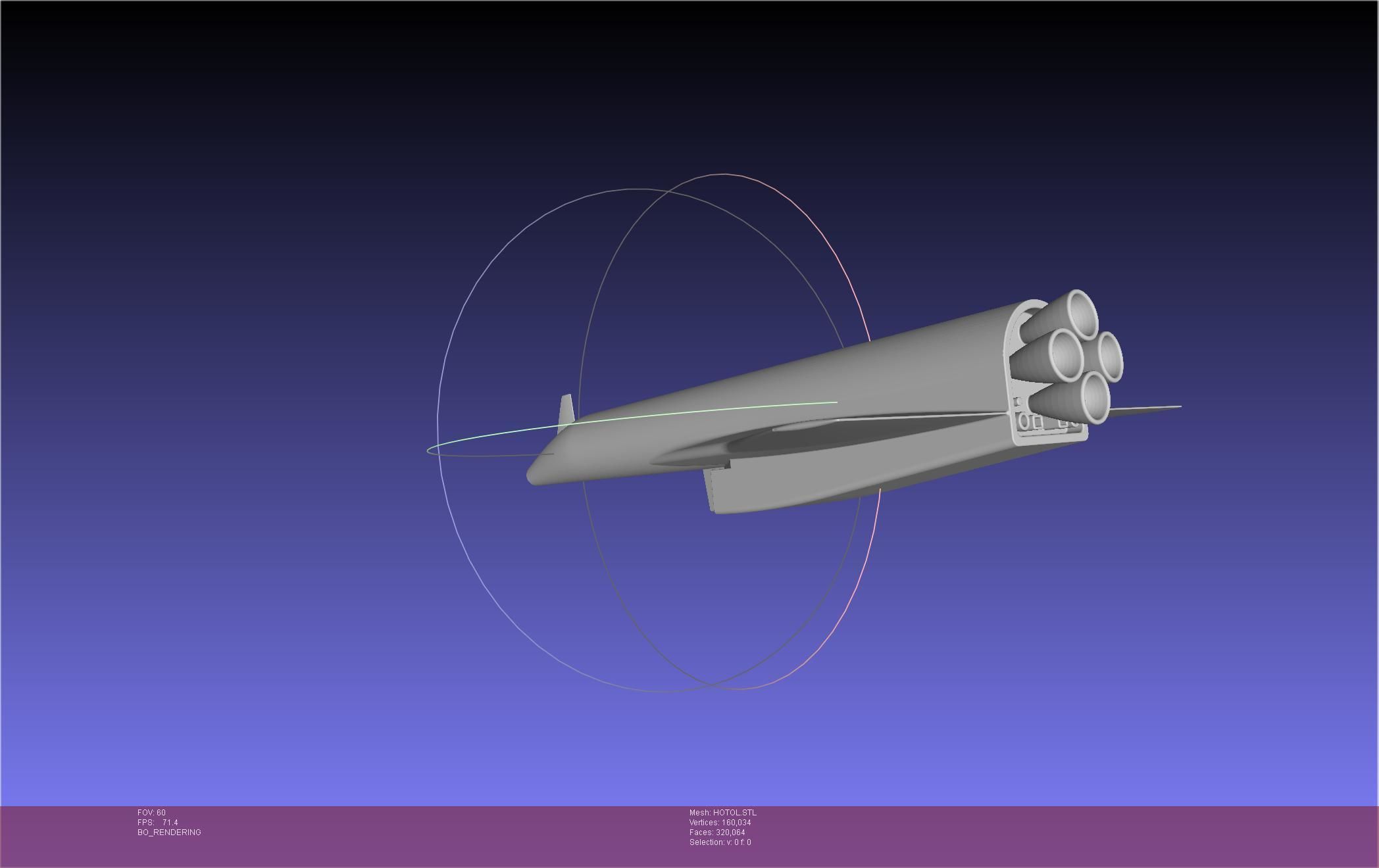 HOTOL Spaceplane Historical Concept 3D print model_30