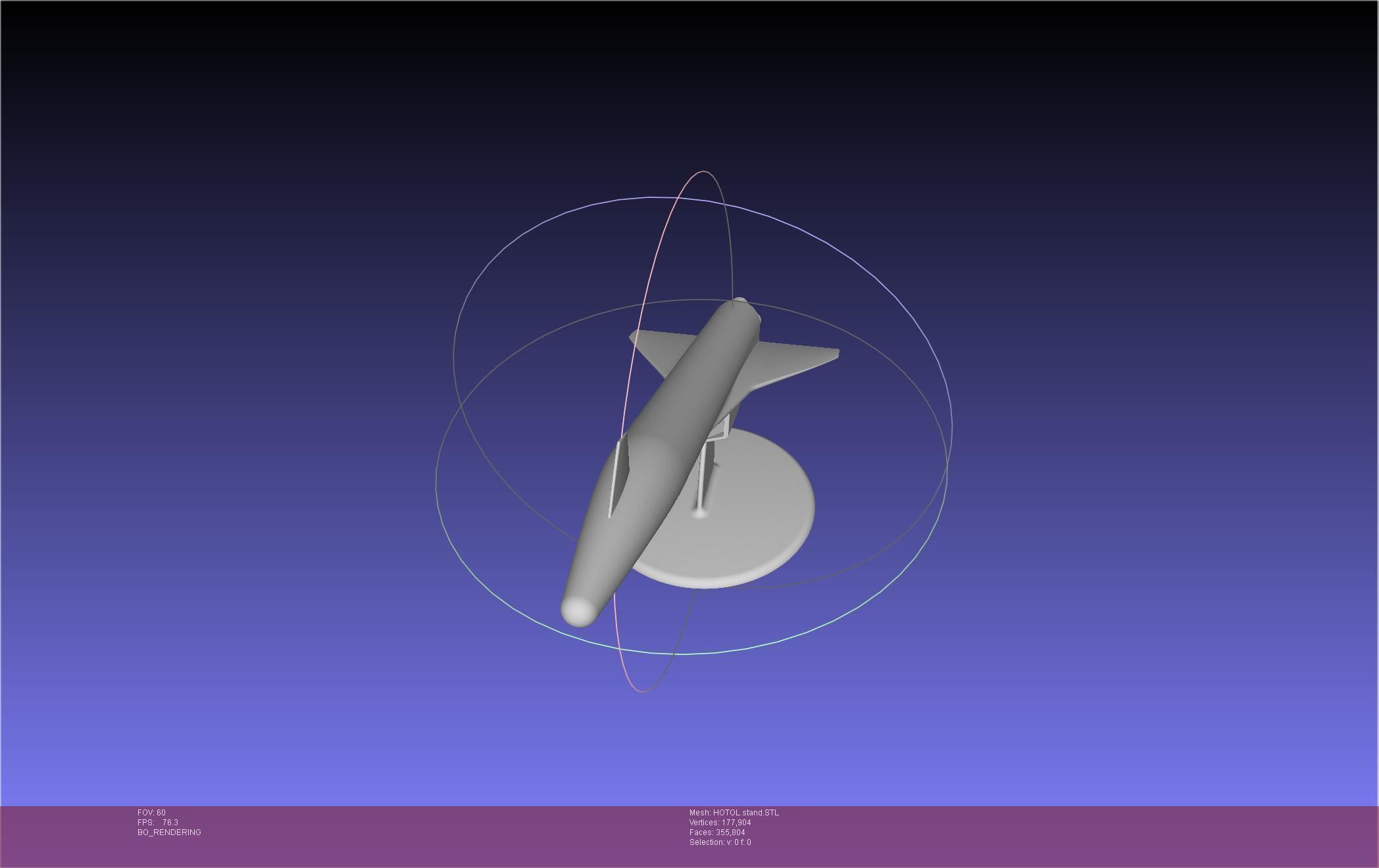 HOTOL Spaceplane Historical Concept 3D print model_45