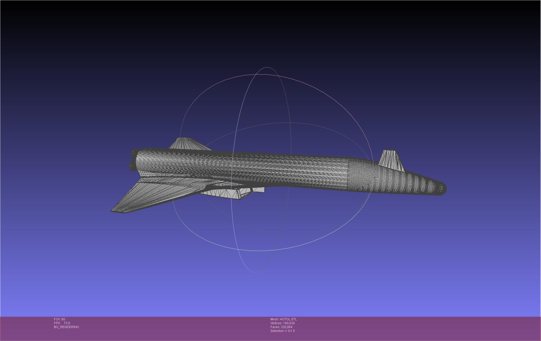 HOTOL Spaceplane Historical Concept 3D print model_33
