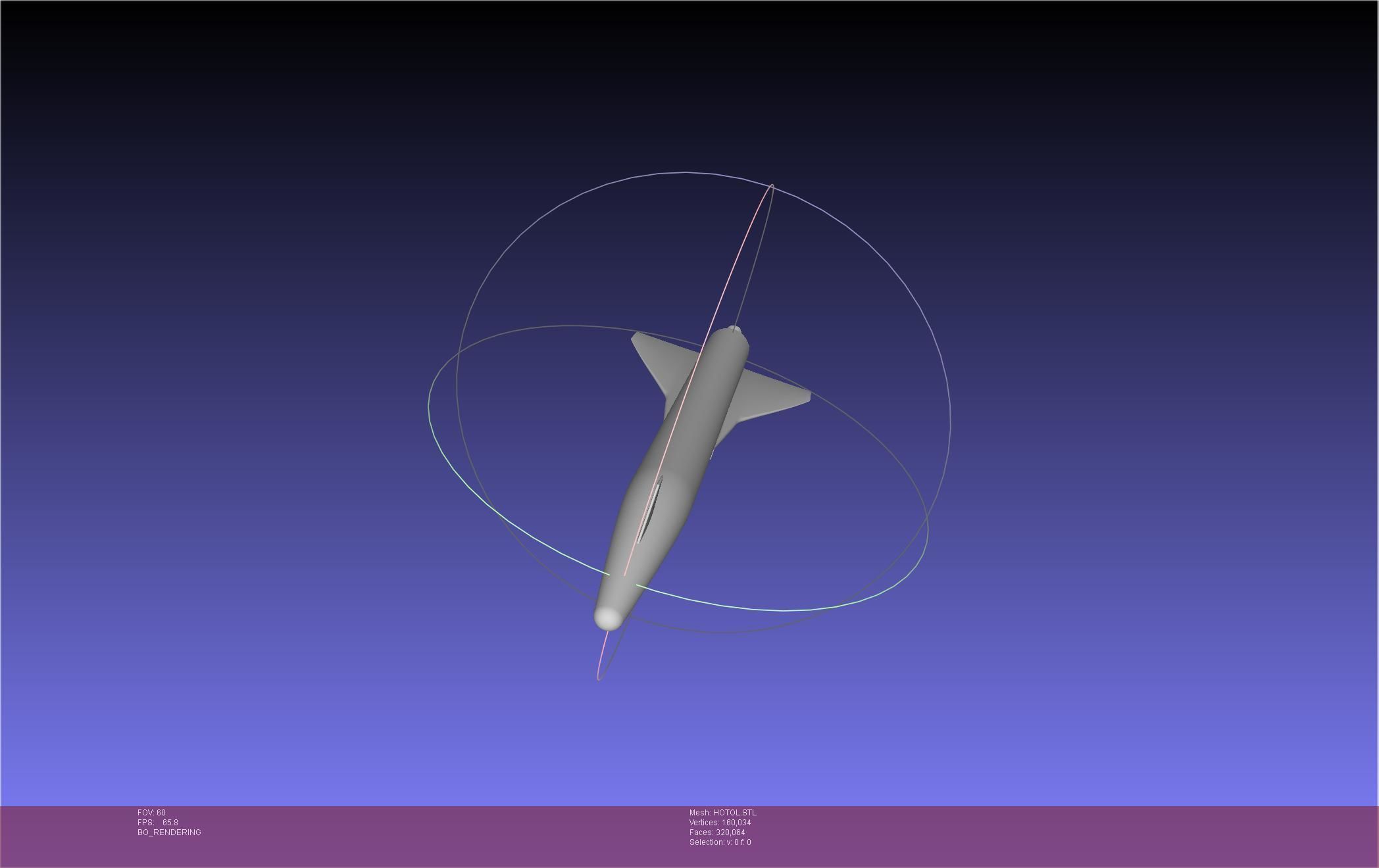 HOTOL Spaceplane Historical Concept 3D print model_19