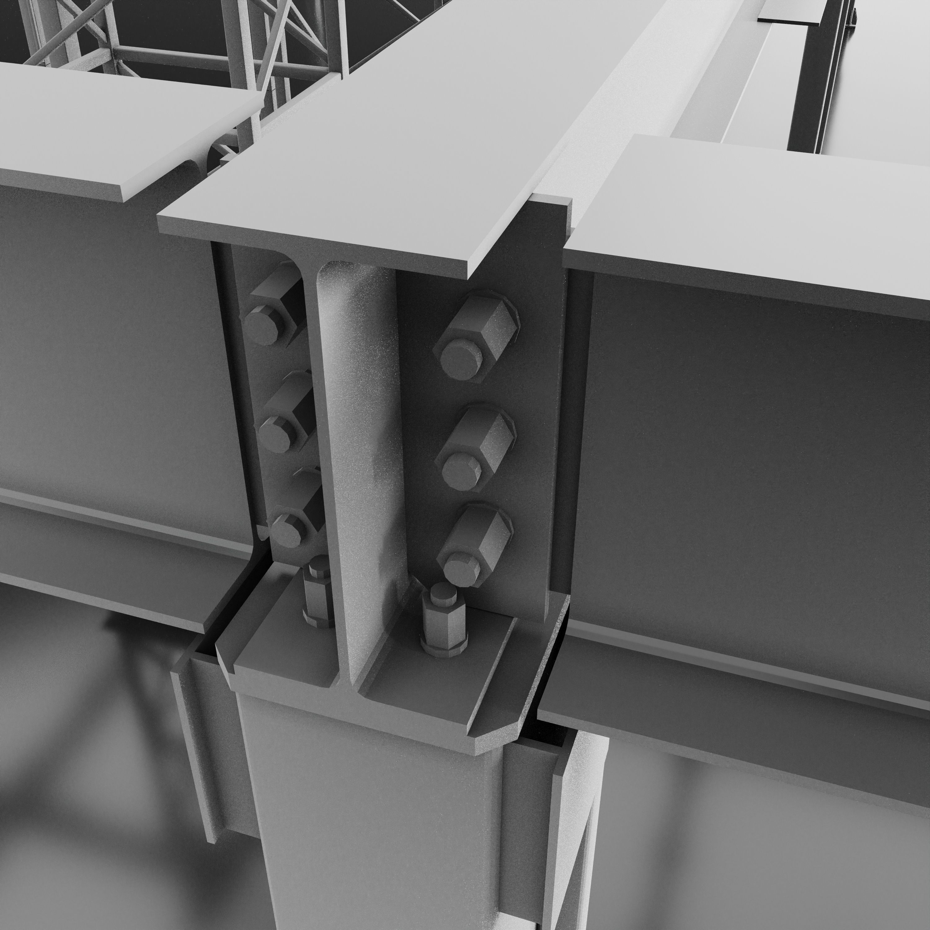 Pergola metal 3D model_13