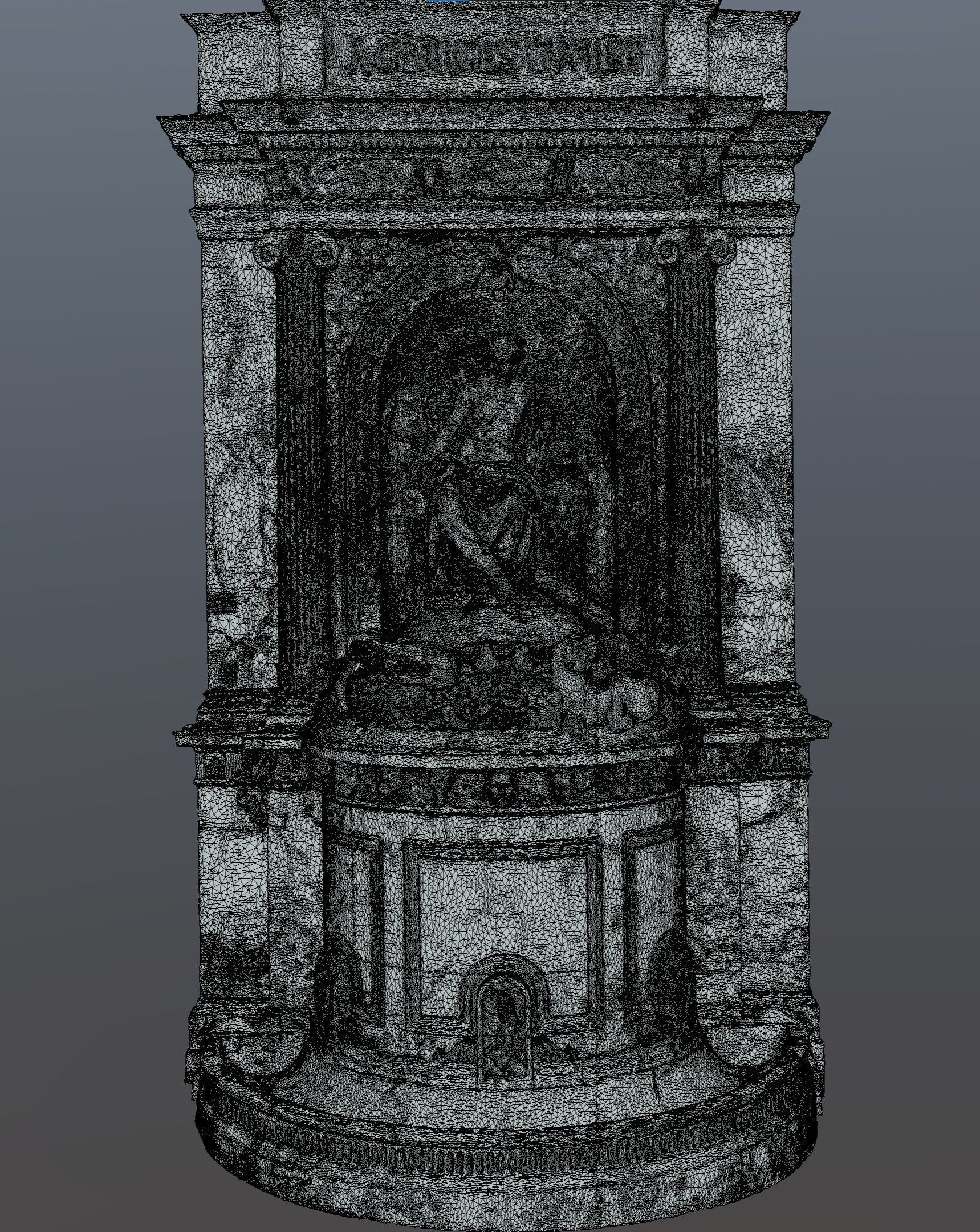 Cuvier Fountain 3D model_7