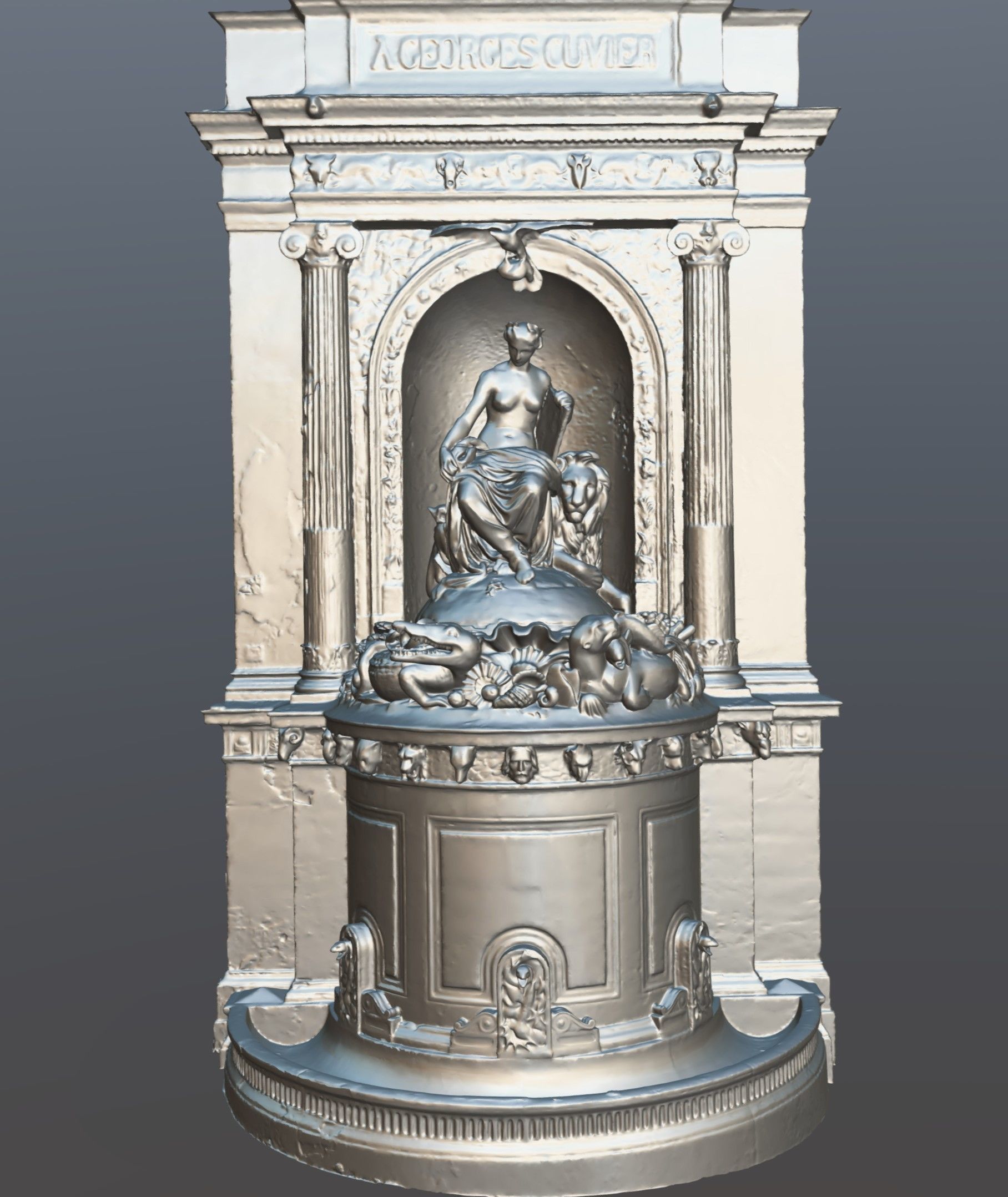 Cuvier Fountain 3D model_6