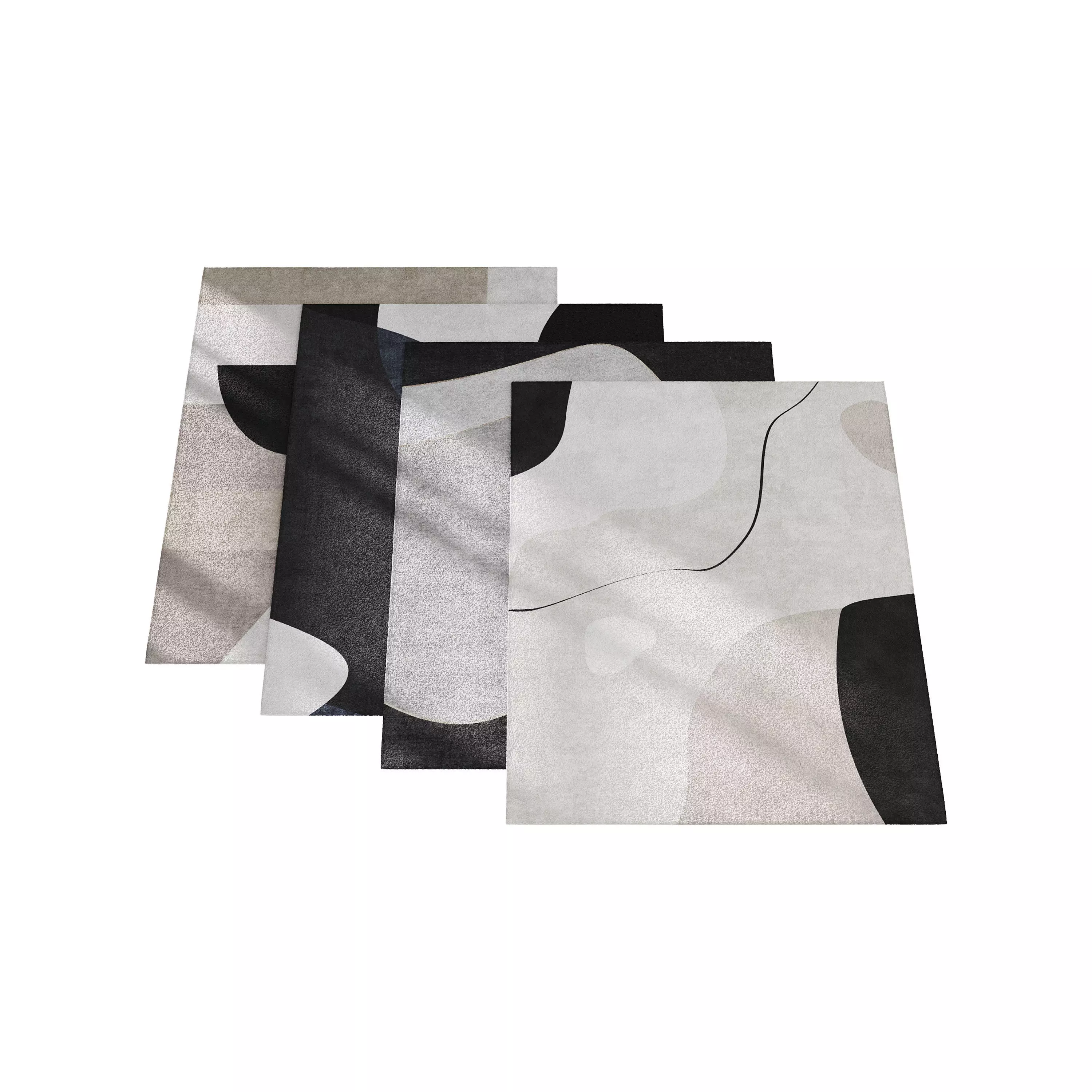 Carpet set 18 3D model_0