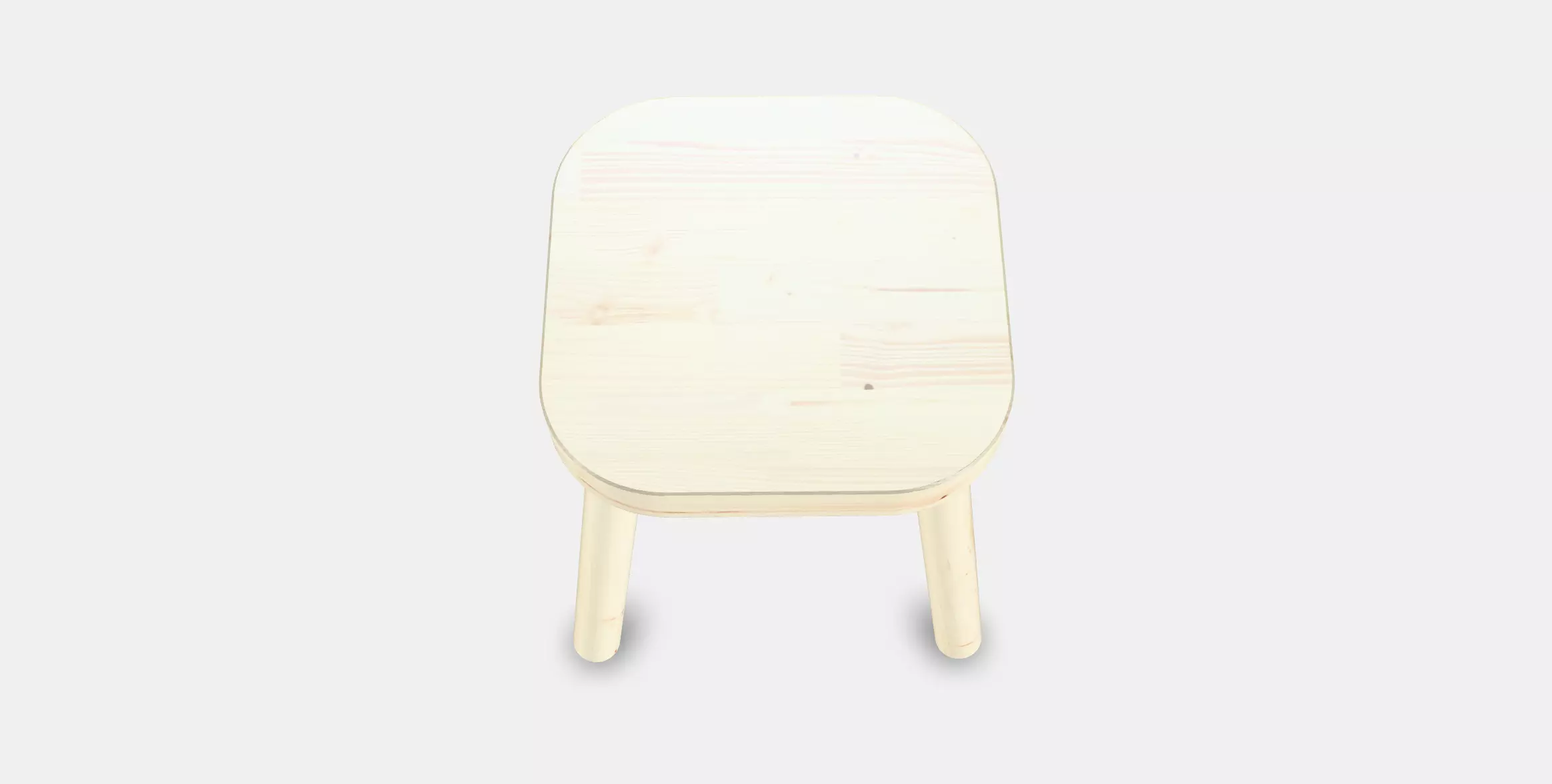 FLISAT Childrens stool 1 Low-poly 3D model_0