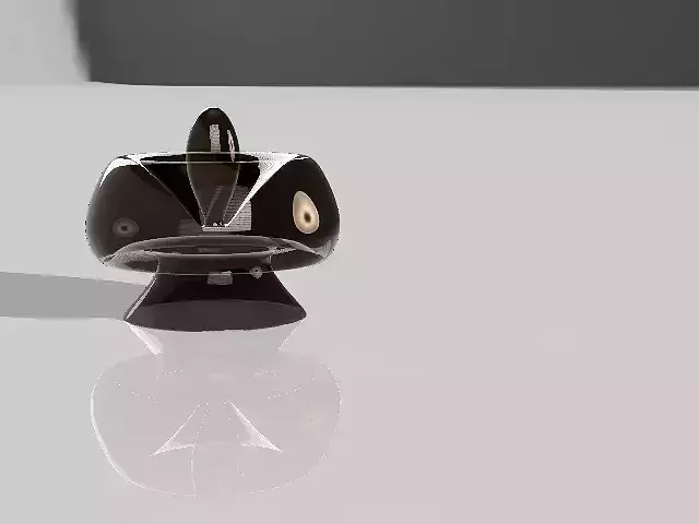 Glass decorative element - Eleganza luminosa