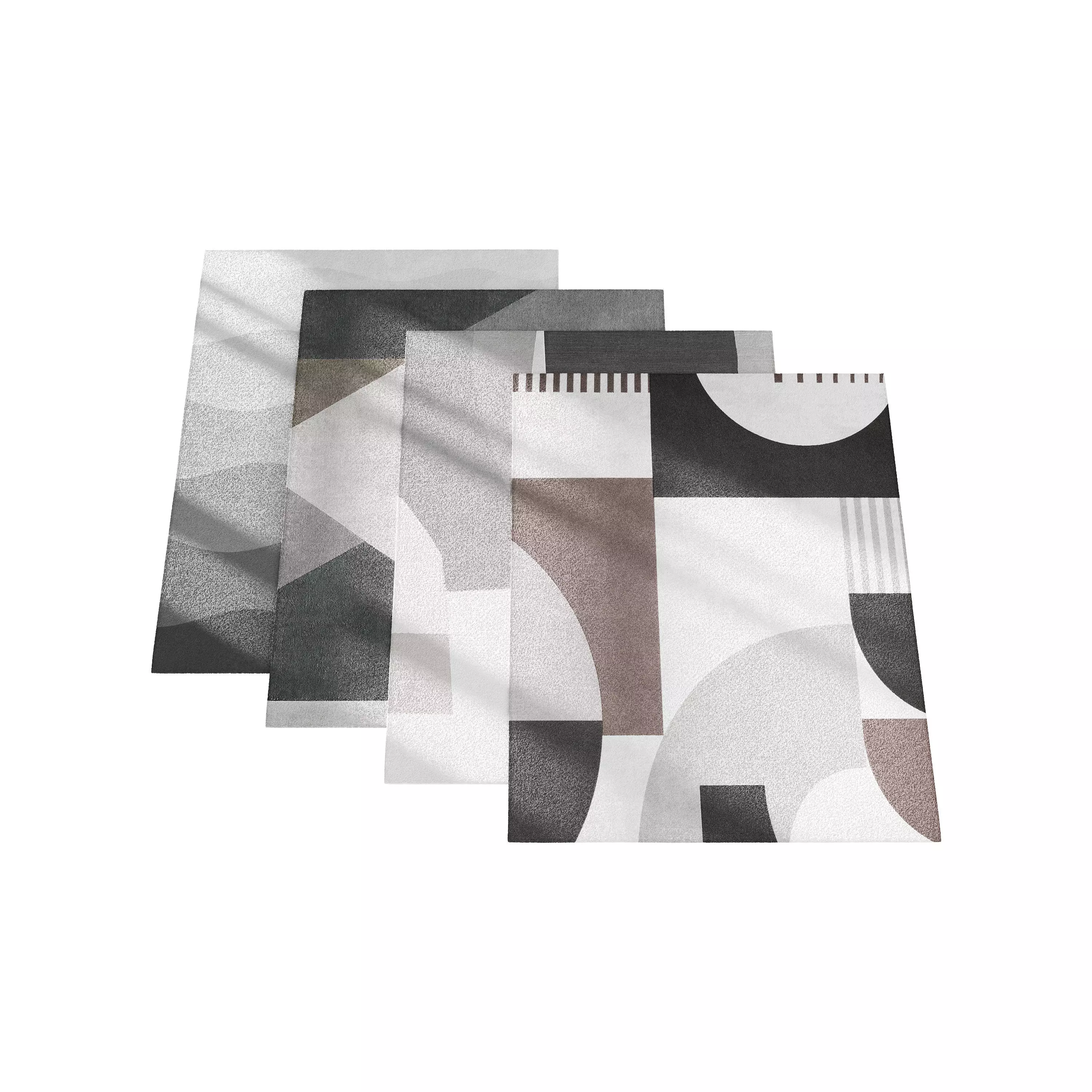 Carpet set 21 3D model_0