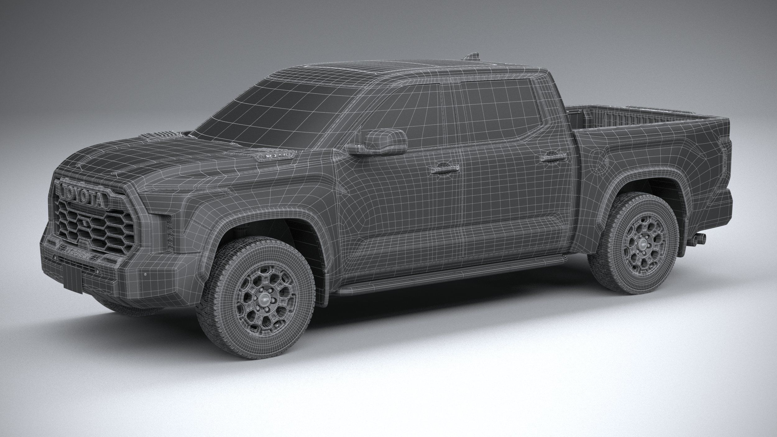 Toyota Tundra TRD PRO 2024 3D model_28