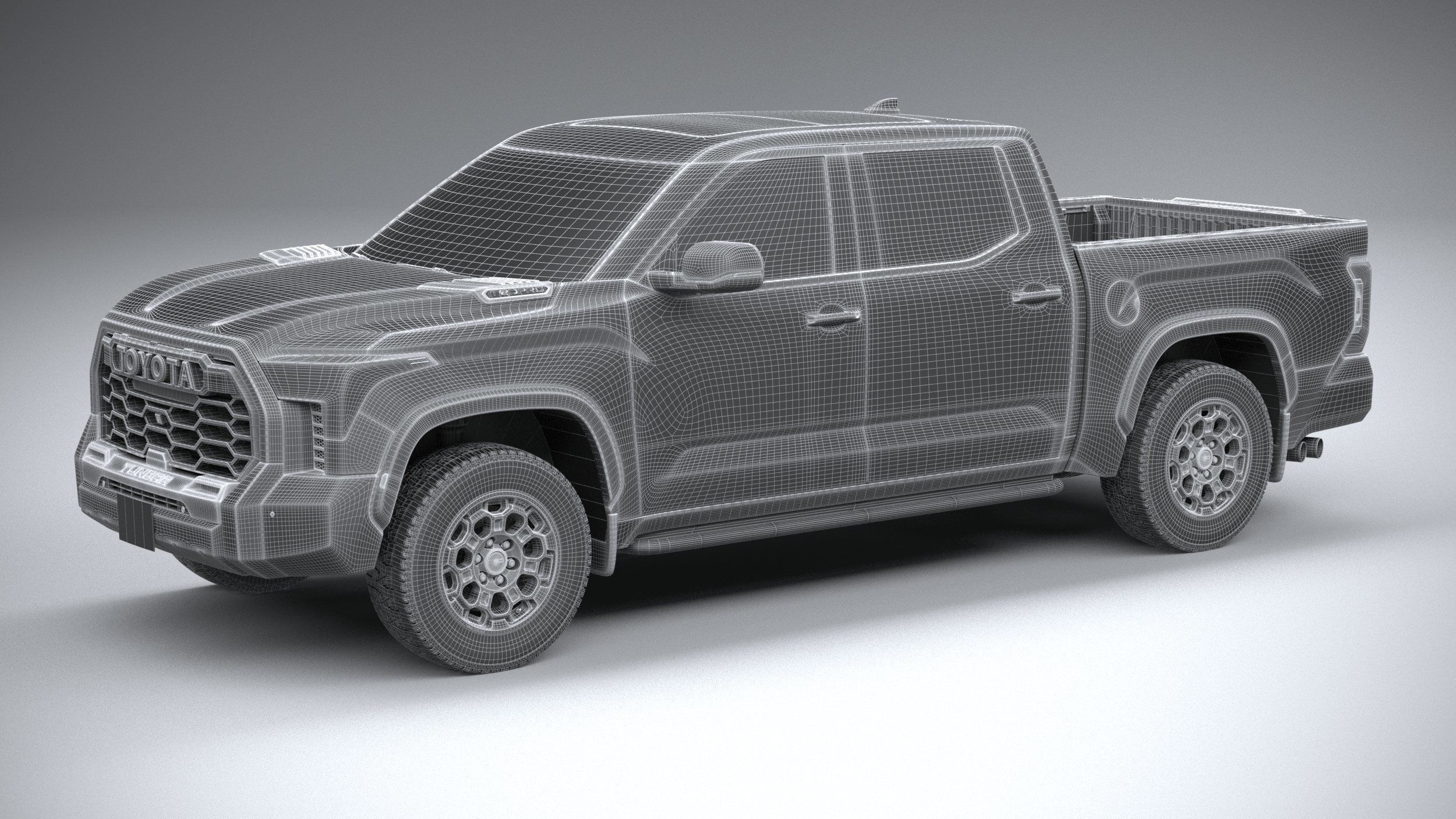 Toyota Tundra TRD PRO 2024 3D model_26