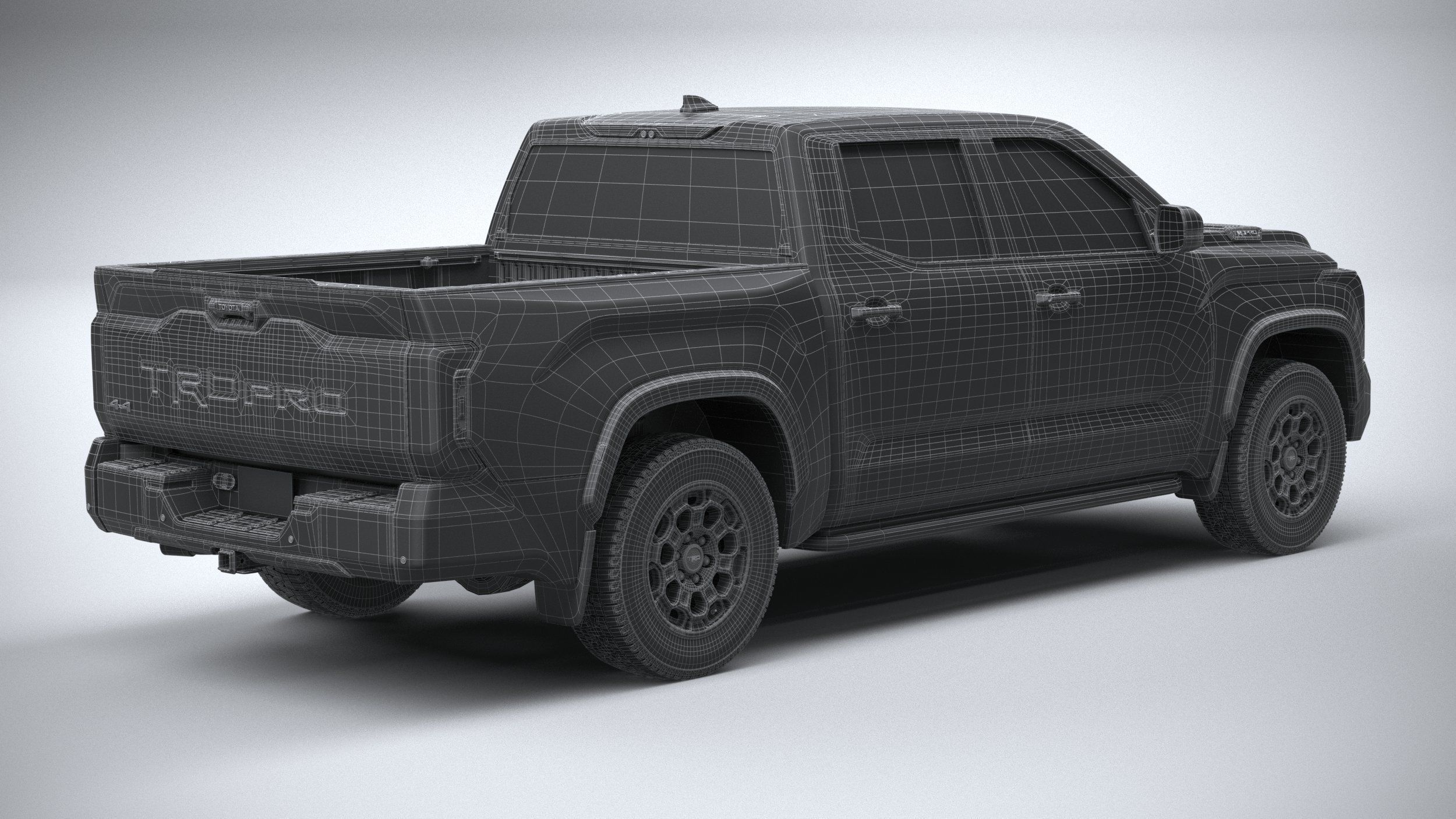 Toyota Tundra TRD PRO 2024 3D model_29