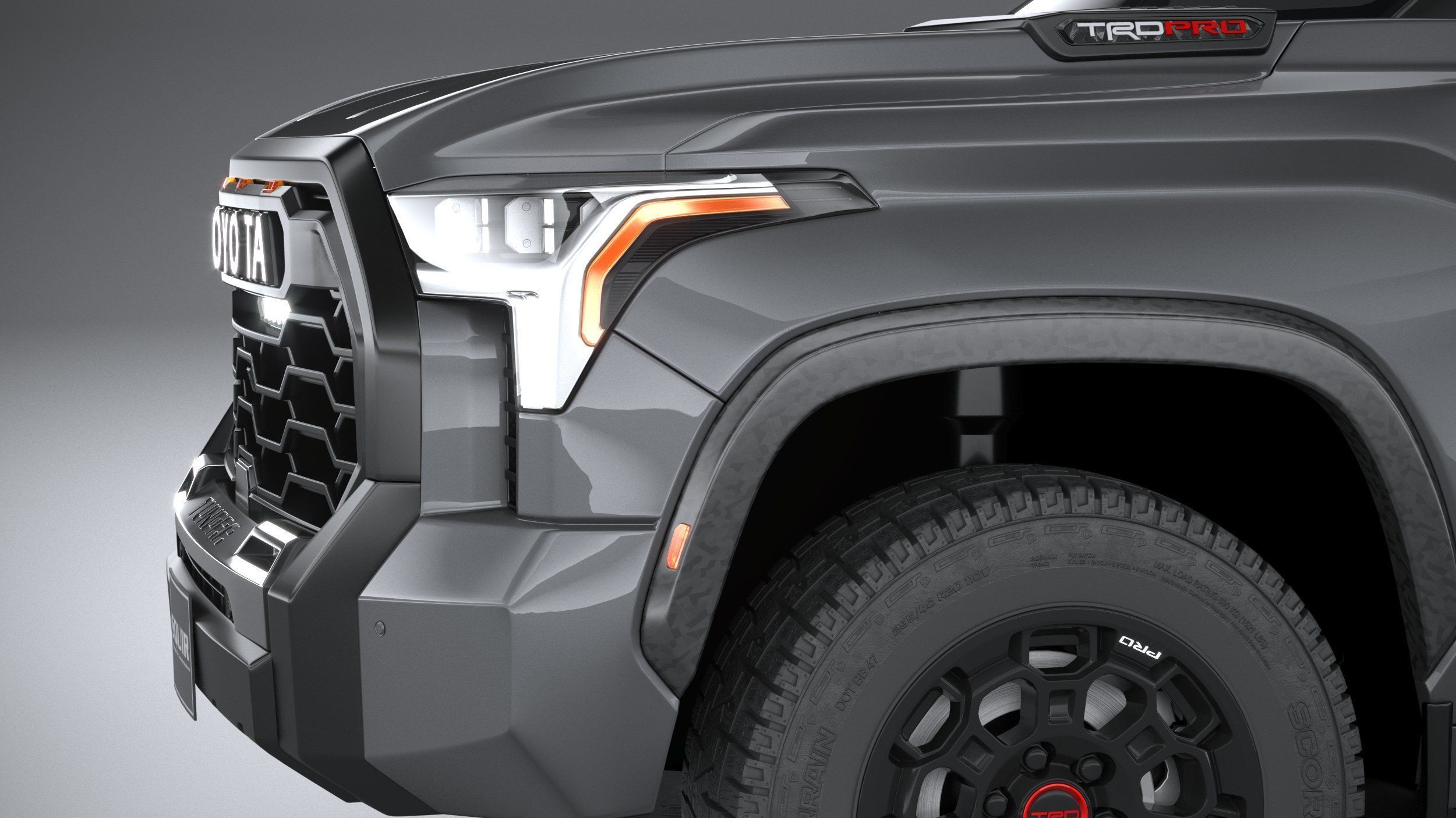 Toyota Tundra TRD PRO 2024 3D model_3