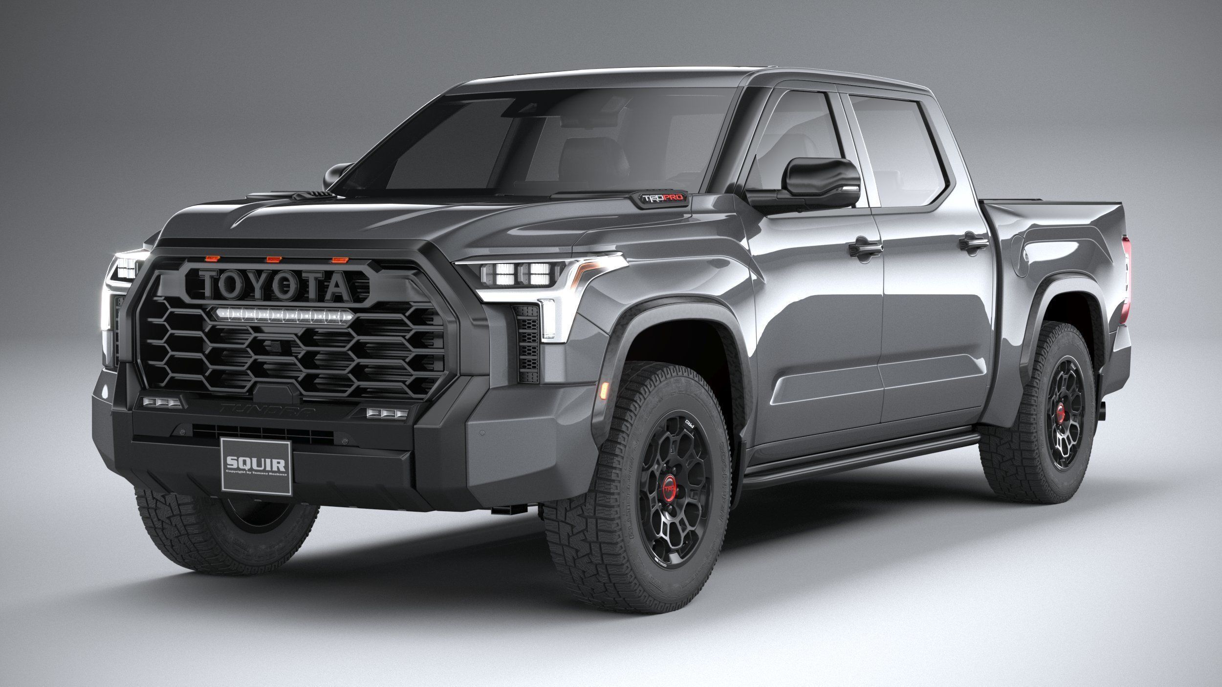 Toyota Tundra TRD PRO 2024 3D model_2