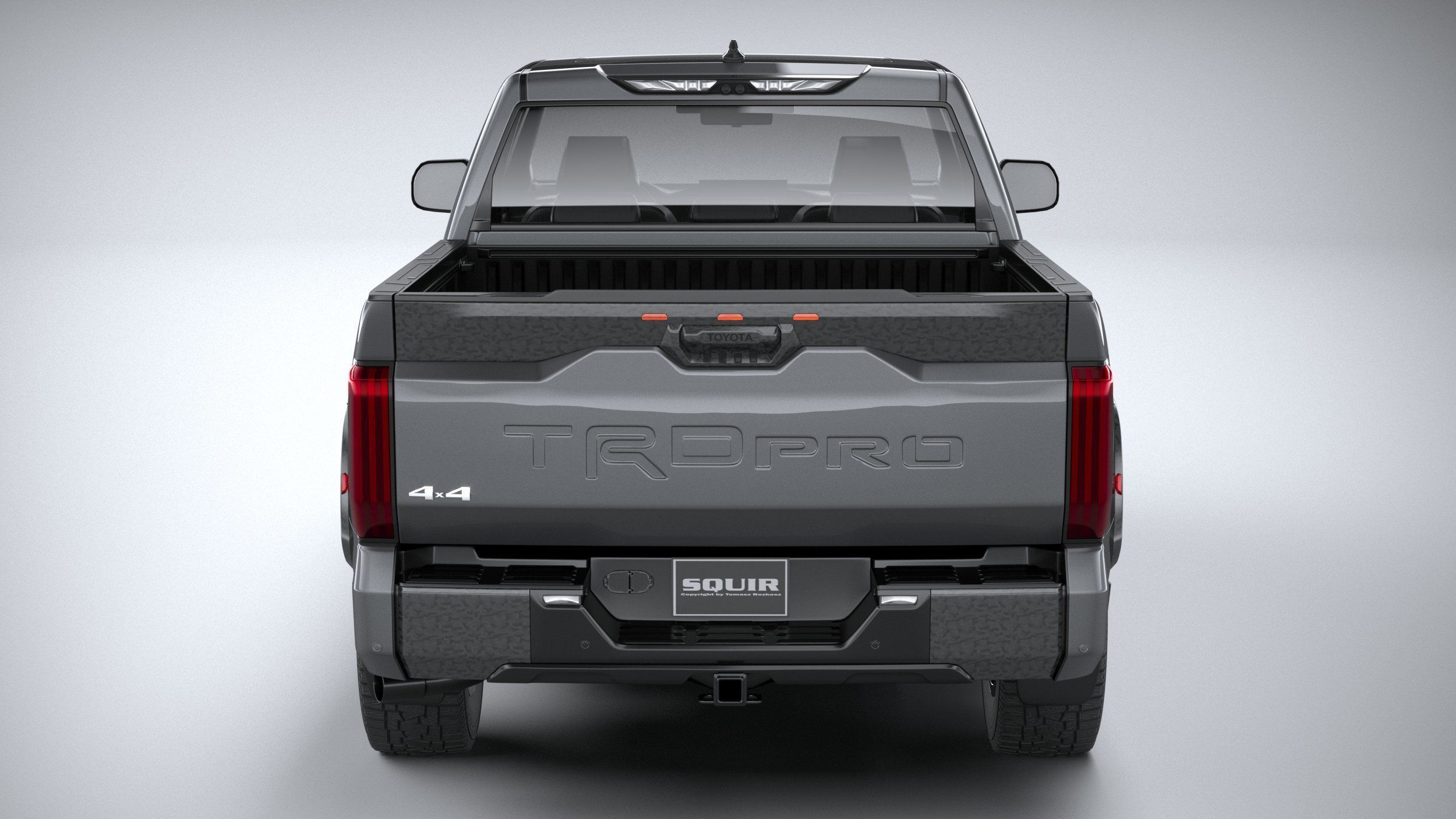 Toyota Tundra TRD PRO 2024 3D model_4