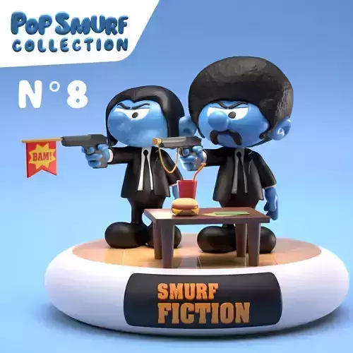 Smurf Fiction from the Pop Smurf Collection