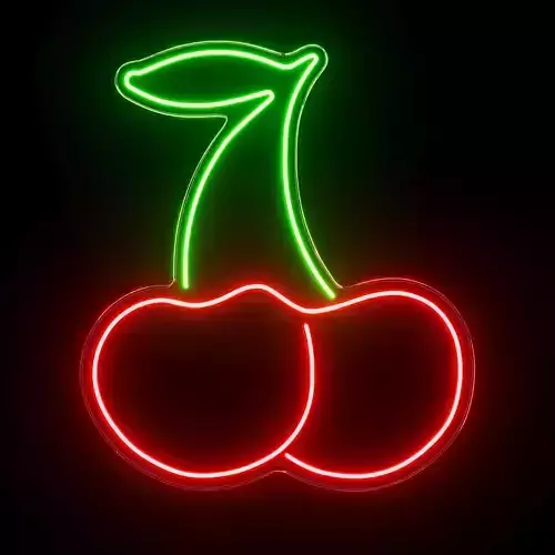 Cherries Neon Sign