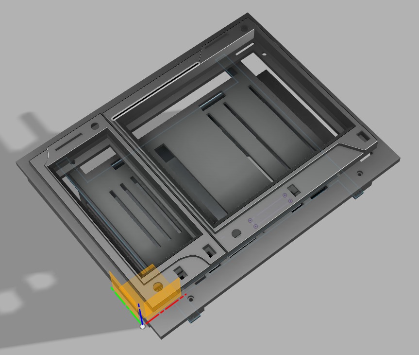 GTN 750 650 Combination 3D print model_3