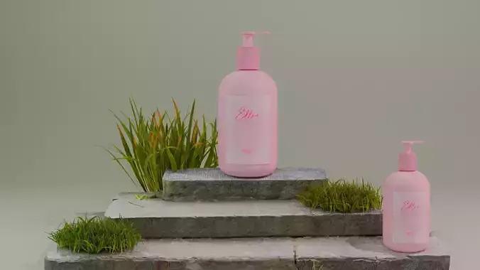 Body Lotion Bottle