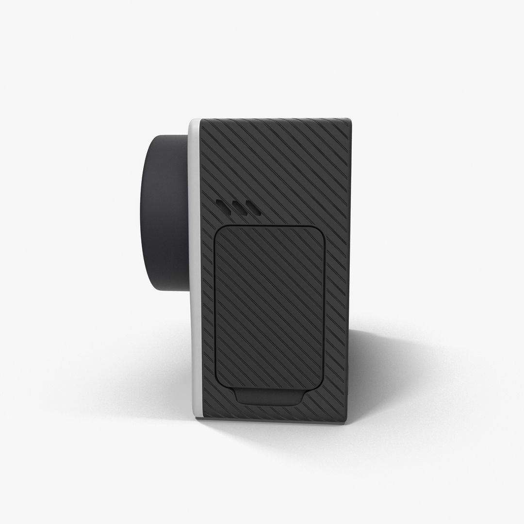 GoPro Hero 4 Silver OnOff Low-poly 3D model_24