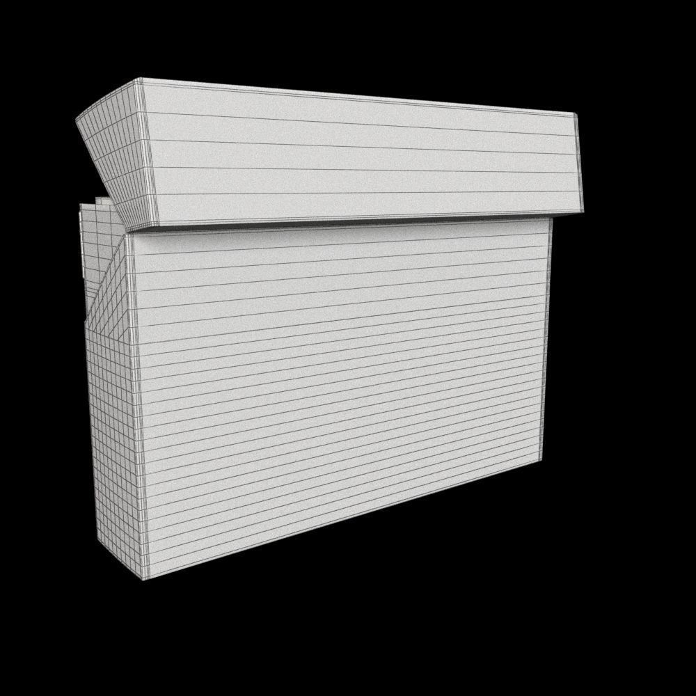 Packet of IQOS heets Low-poly 3D model_5