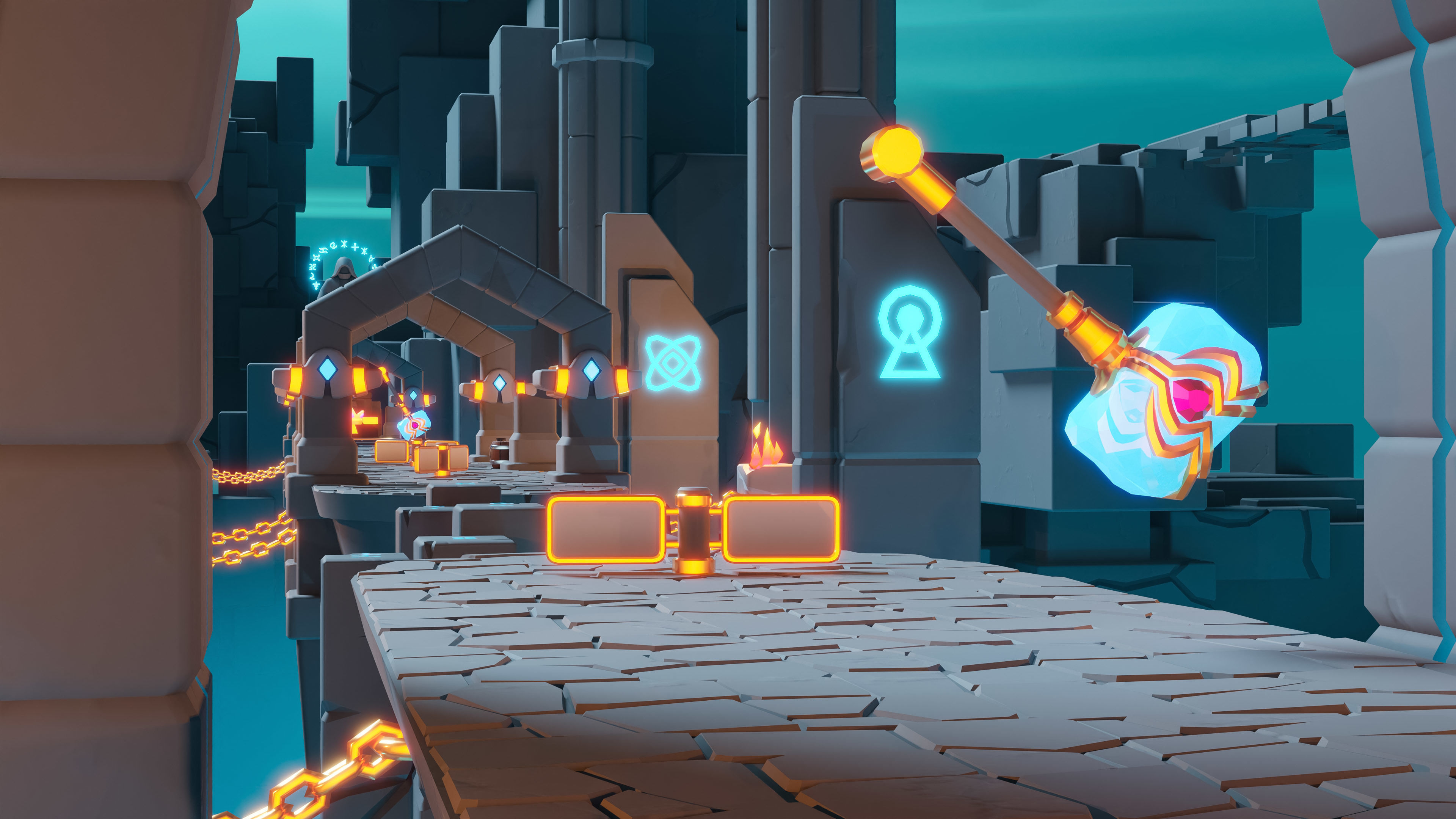 Platformer 8 Underworld Low-poly 3D model_24