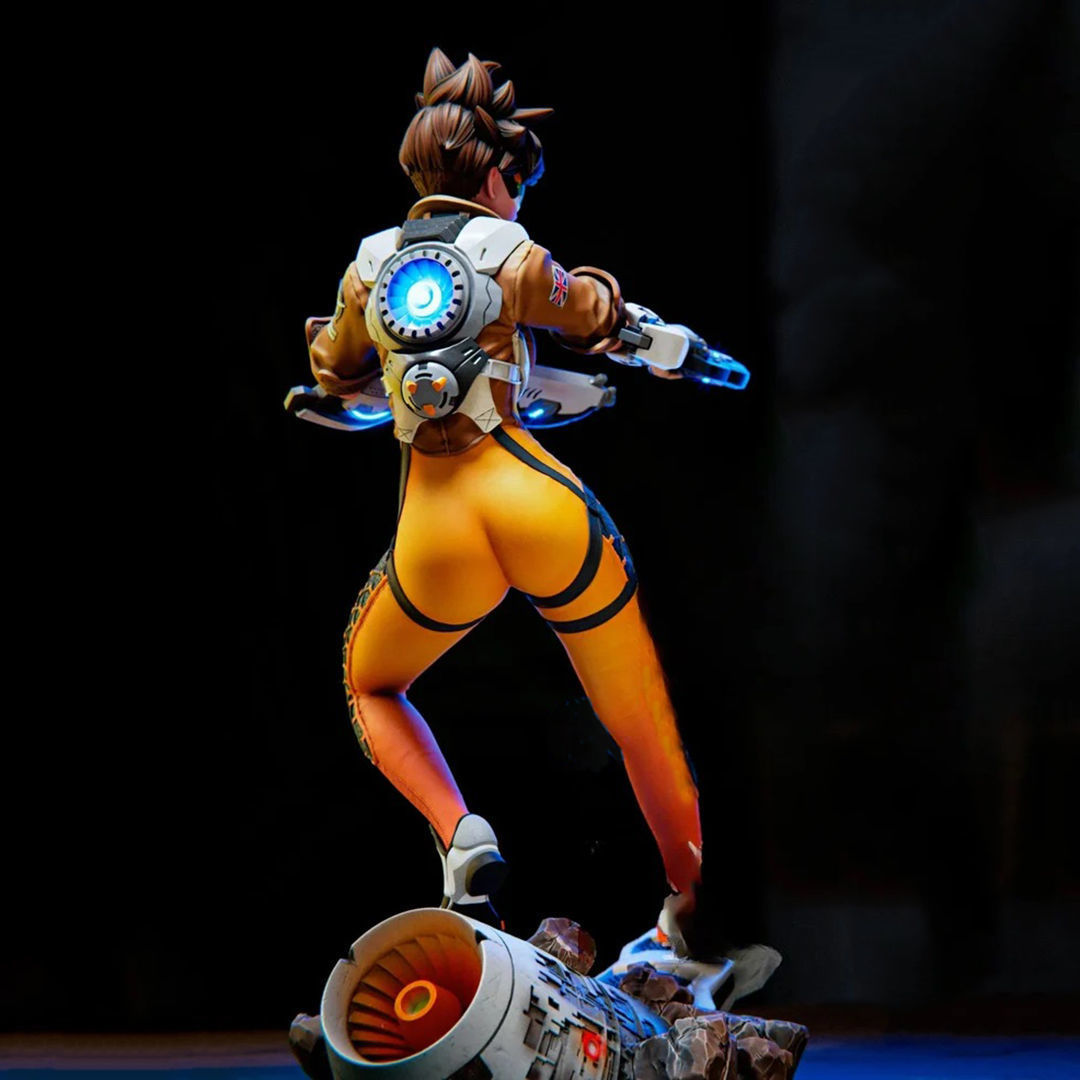 Tracer Overwatch 3D Figures Ready to Print 3D print model_2
