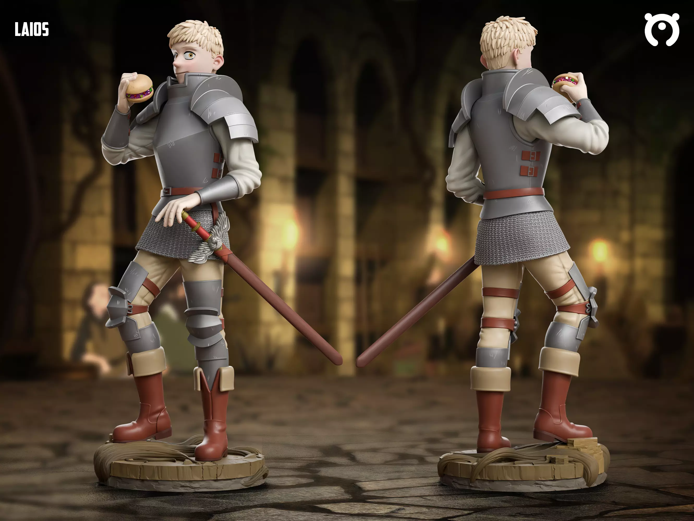 Laios - Dungeo Meshi 3D print model_0