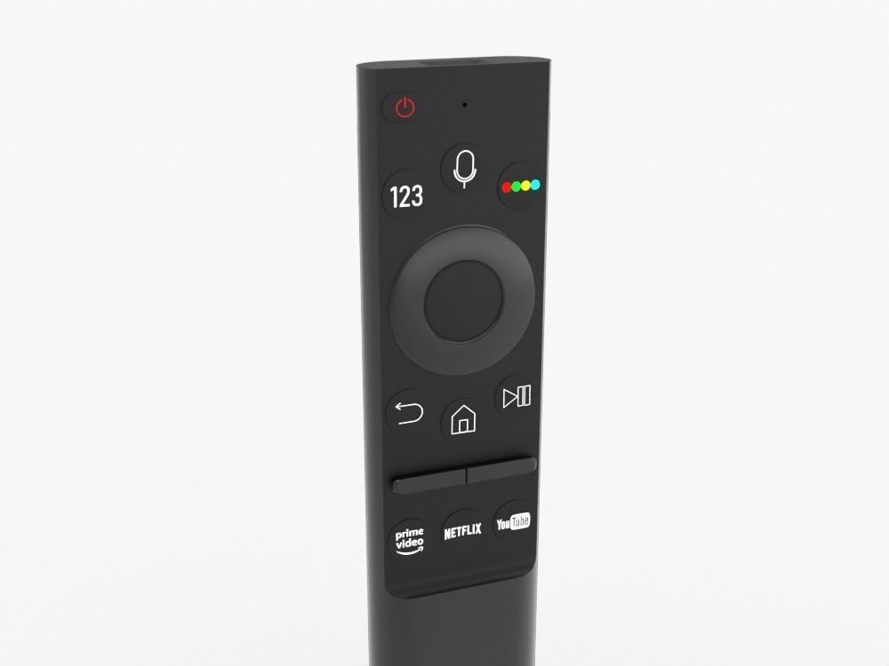 Samsung TV remote control 3D model_5