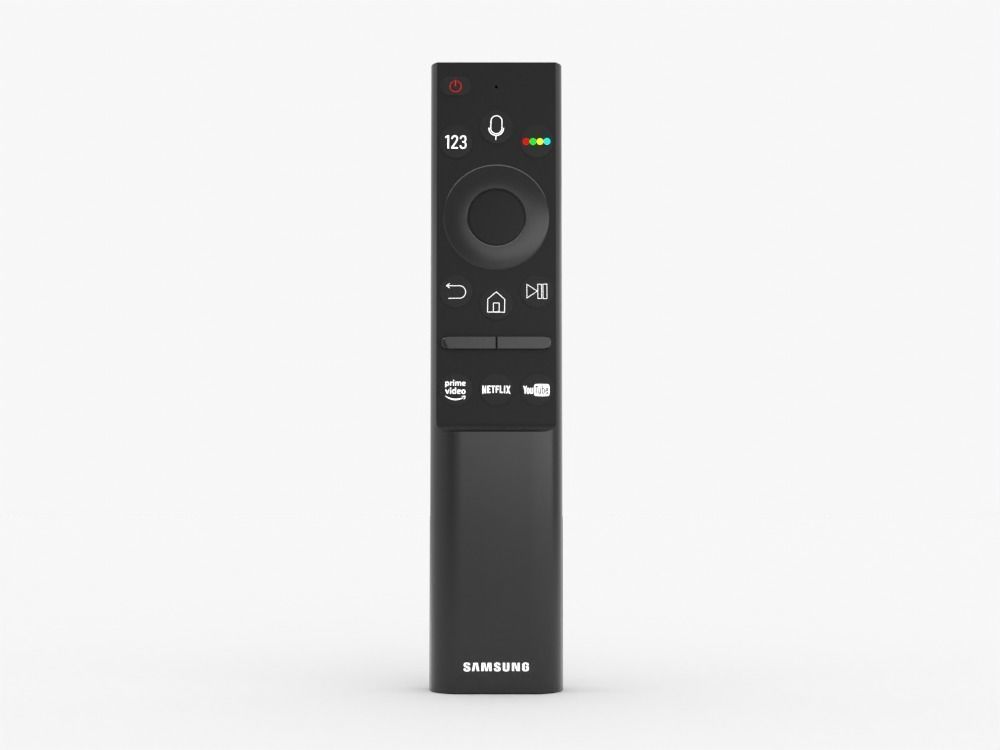Samsung TV remote control 3D model_3