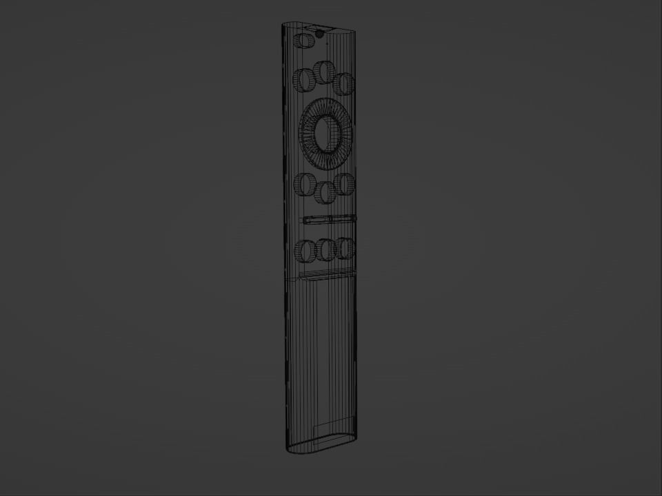 Samsung TV remote control 3D model_7