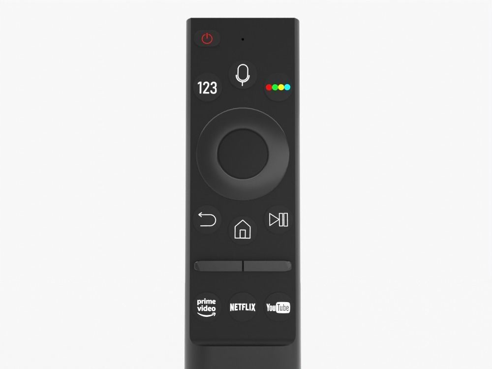 Samsung TV remote control 3D model_1