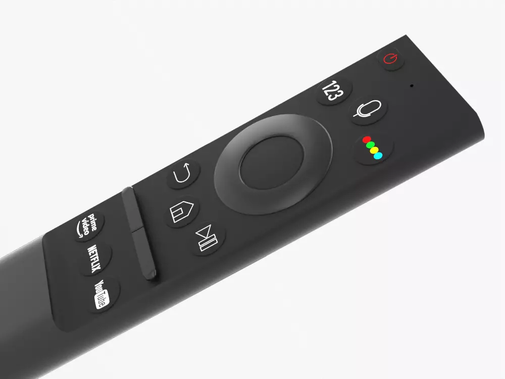Samsung TV remote control 3D model_0