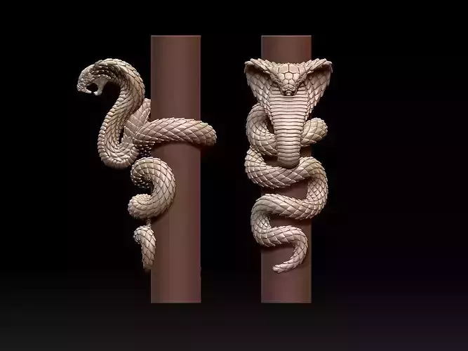 cobra snake  3D print model